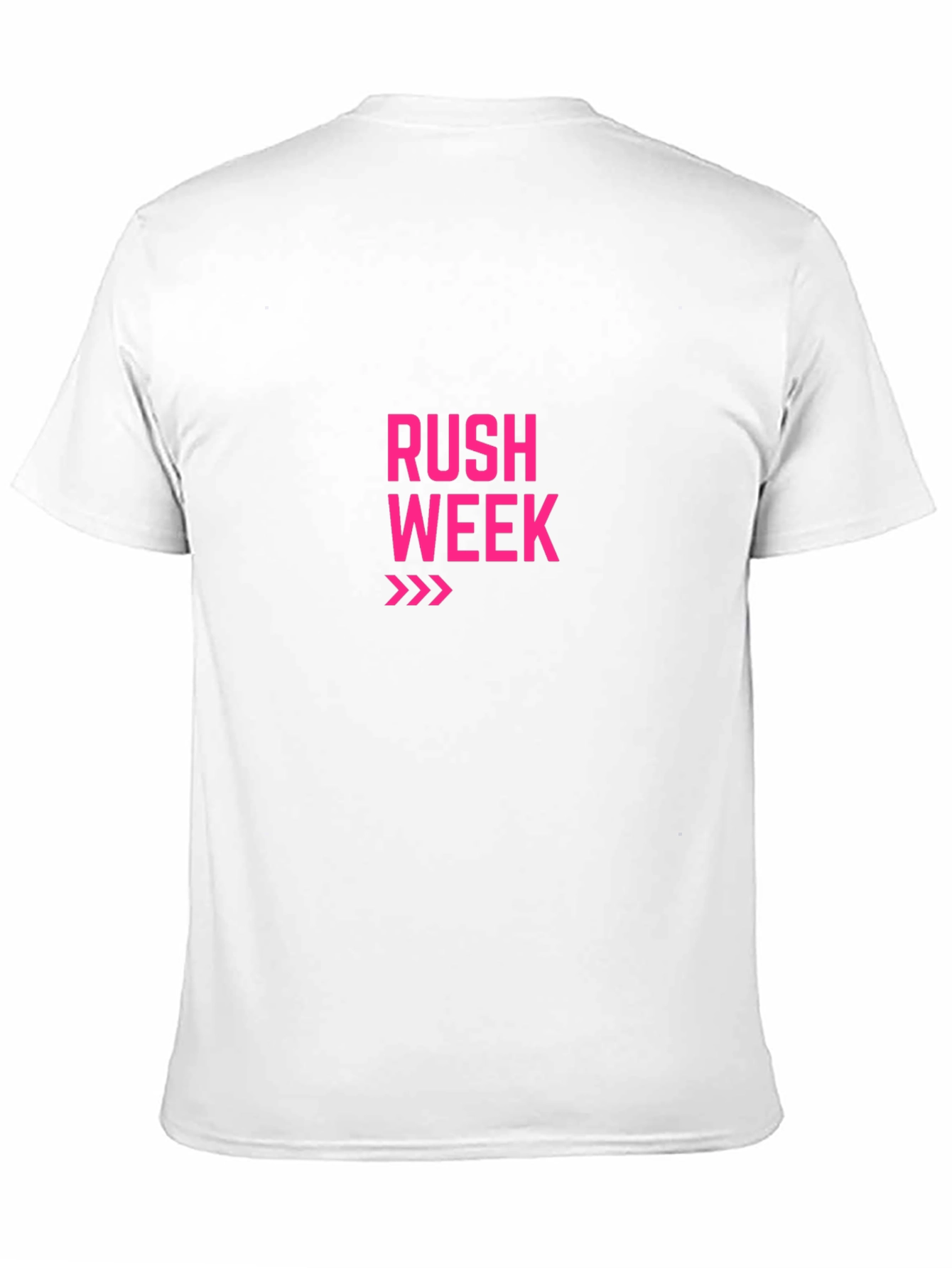 Rush Week Black Graphic Tee