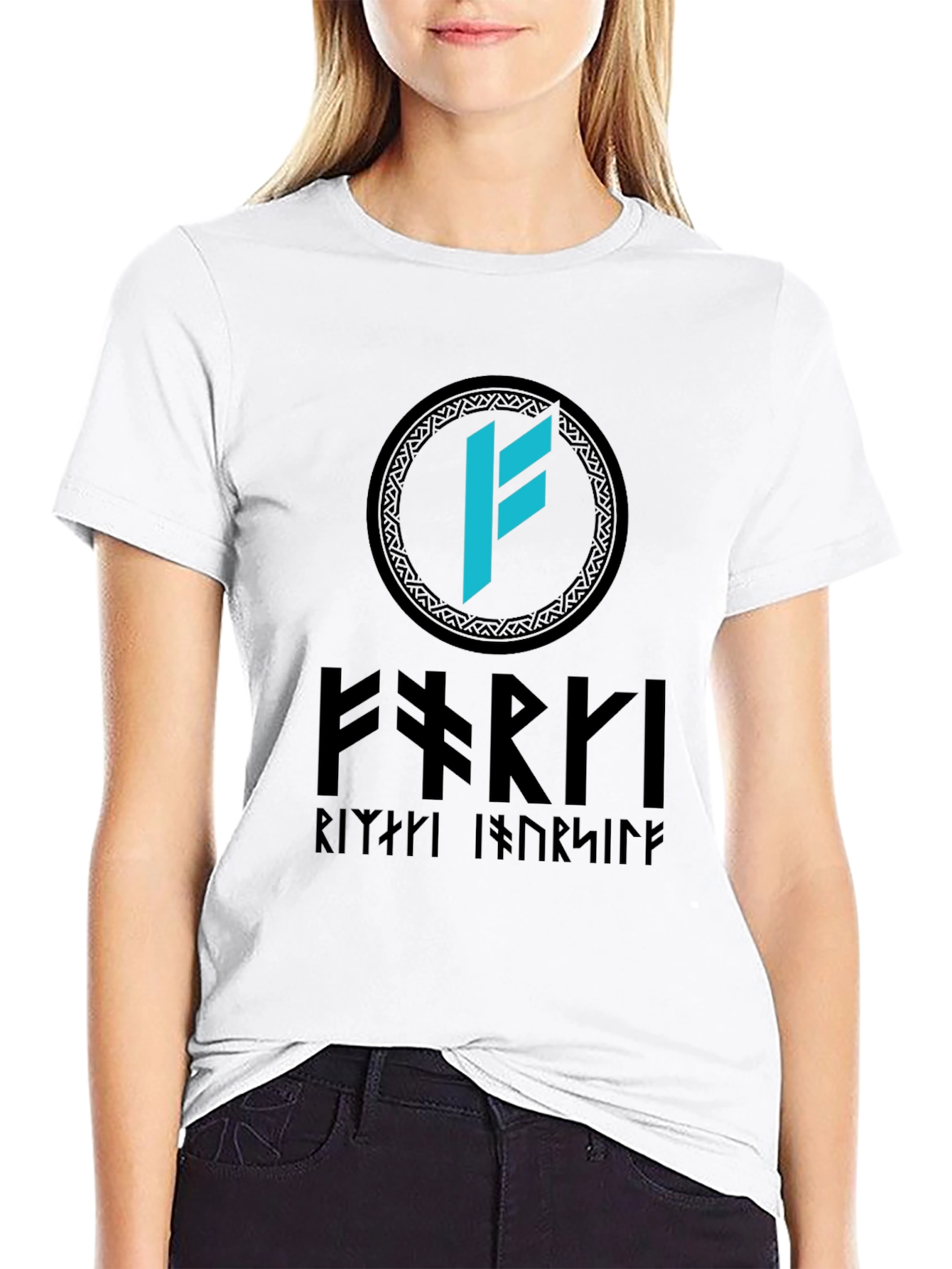Viking Rune T-Shirt - Nordic Symbol Graphic Tee