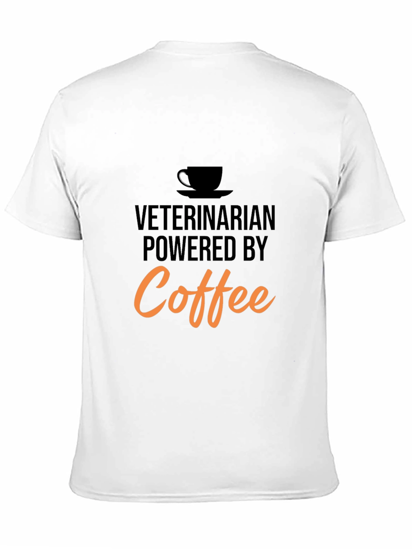 Veterinarian Powered By Coffee T-Shirt