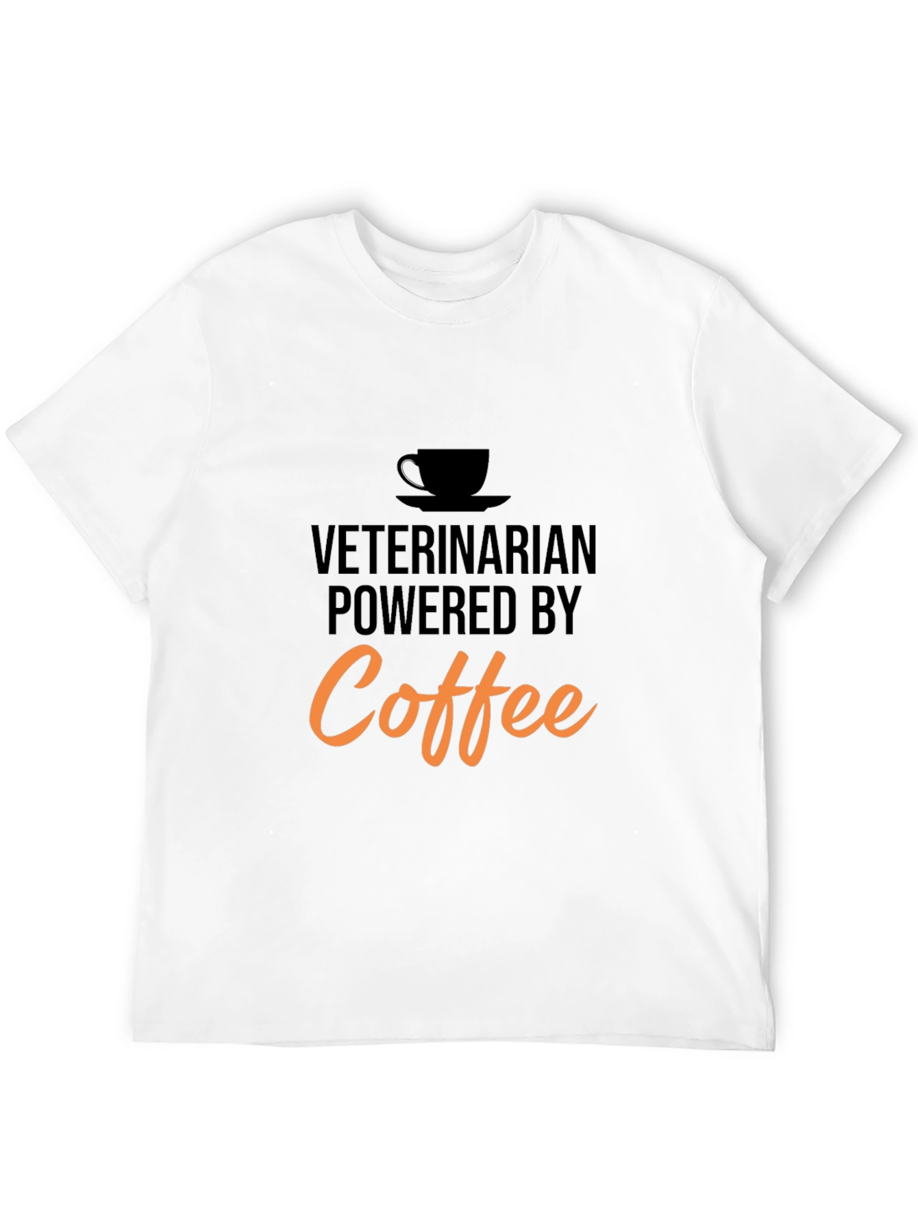 Veterinarian Powered By Coffee T-Shirt