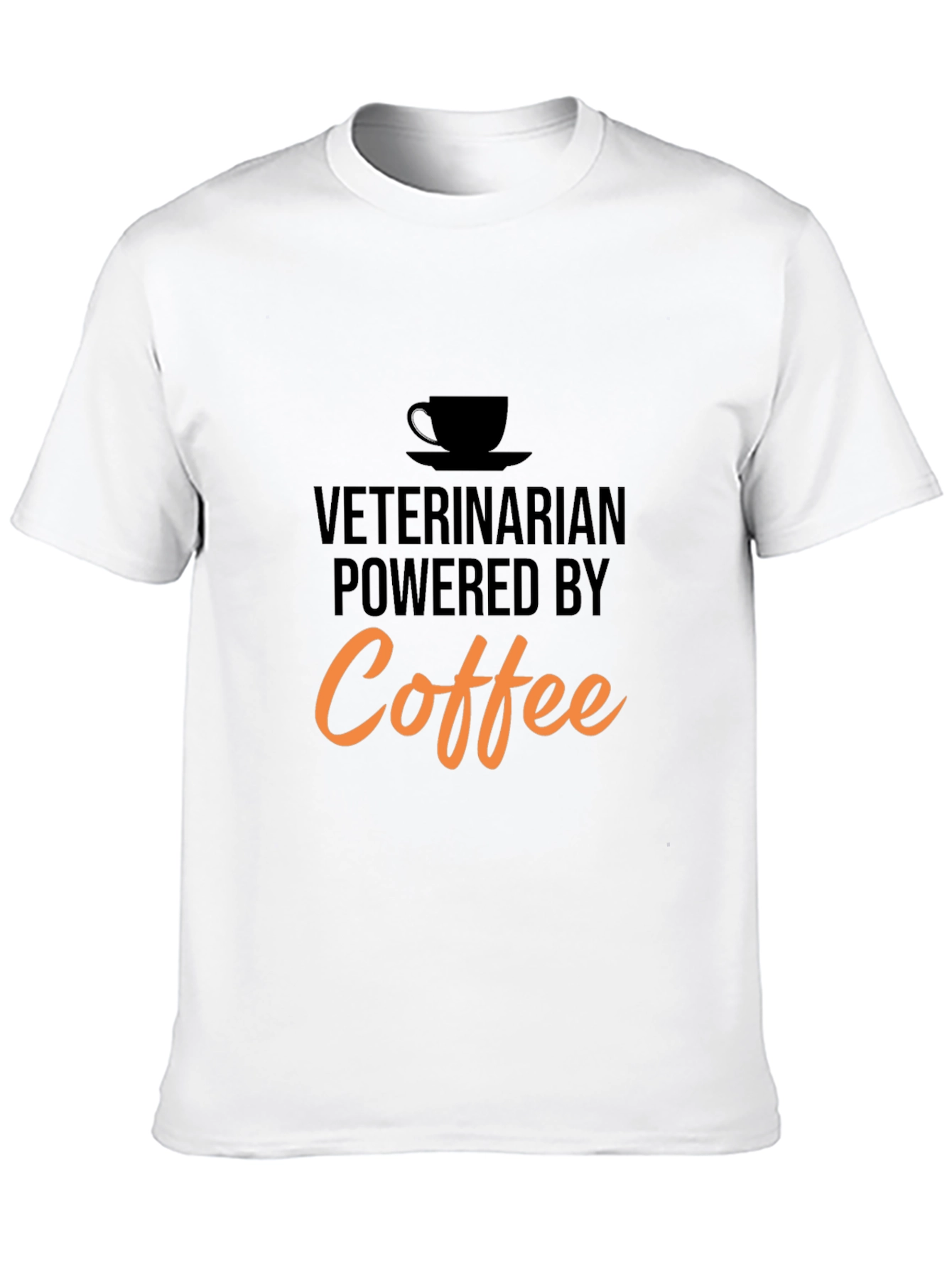 Veterinarian Powered By Coffee T-Shirt
