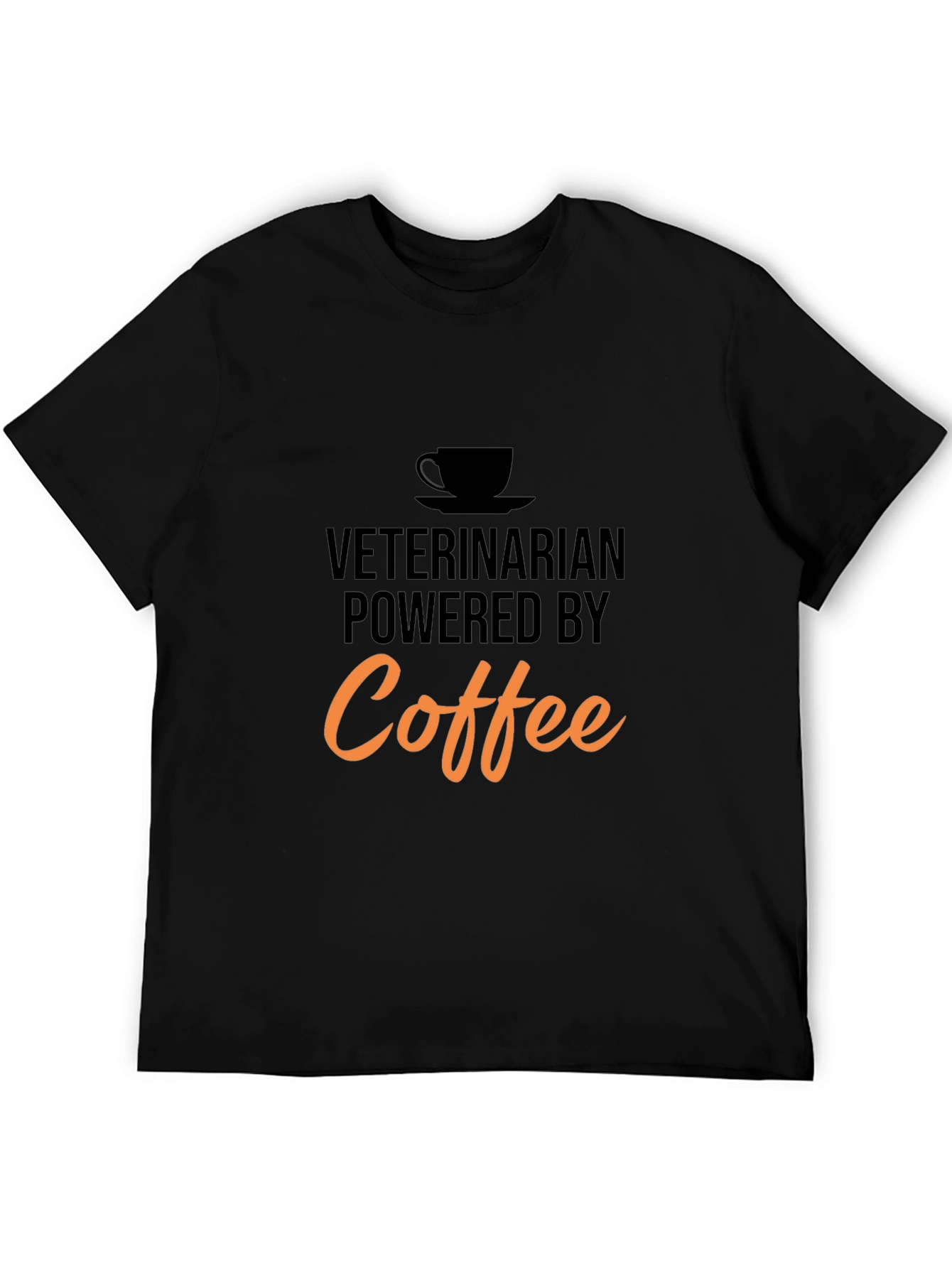 Veterinarian Powered By Coffee T-Shirt