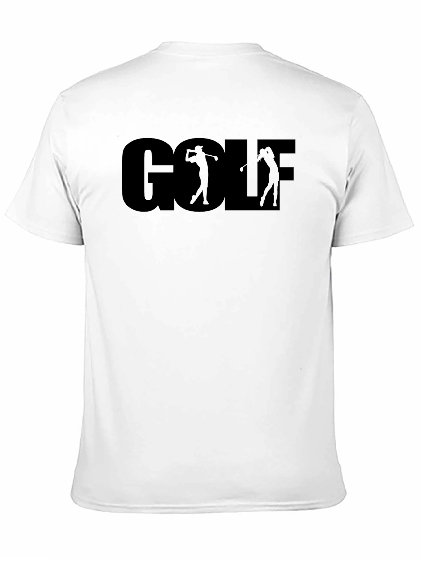 Black Golf Graphic Tee