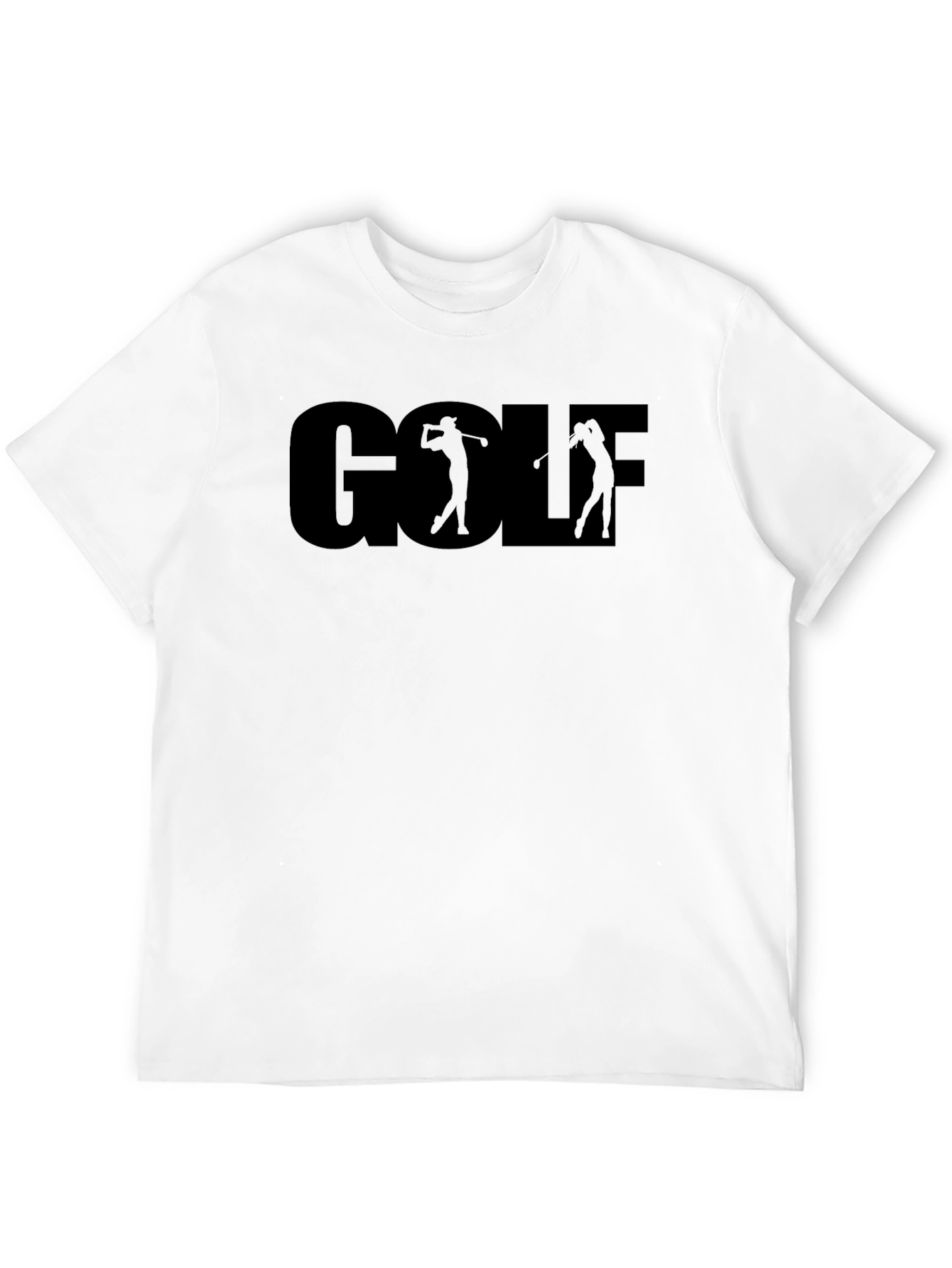 Black Golf Graphic Tee