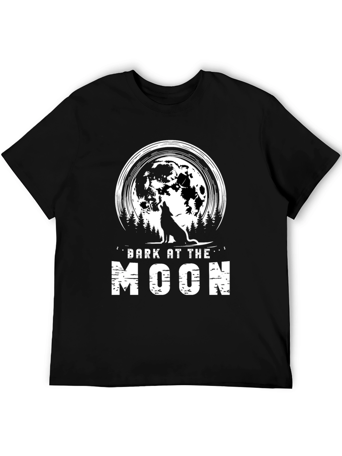 Bark at the Moon Graphic Tee - Black