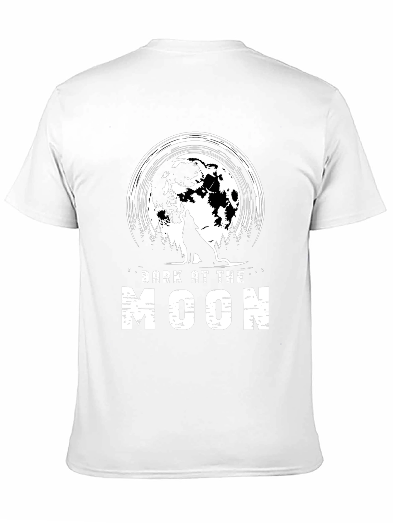 Bark at the Moon Graphic Tee - Black