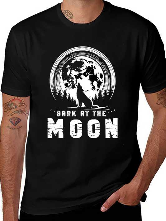 Bark at the Moon Graphic Tee - Black