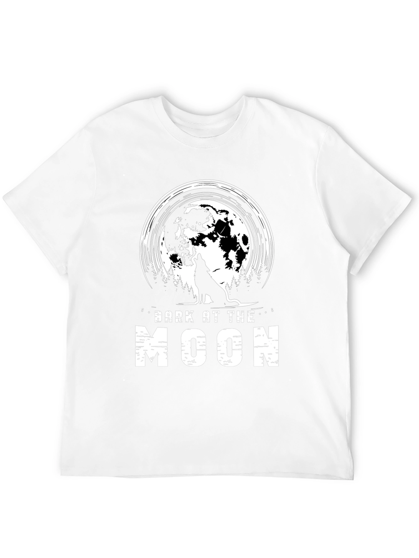 Bark at the Moon Graphic Tee - Black