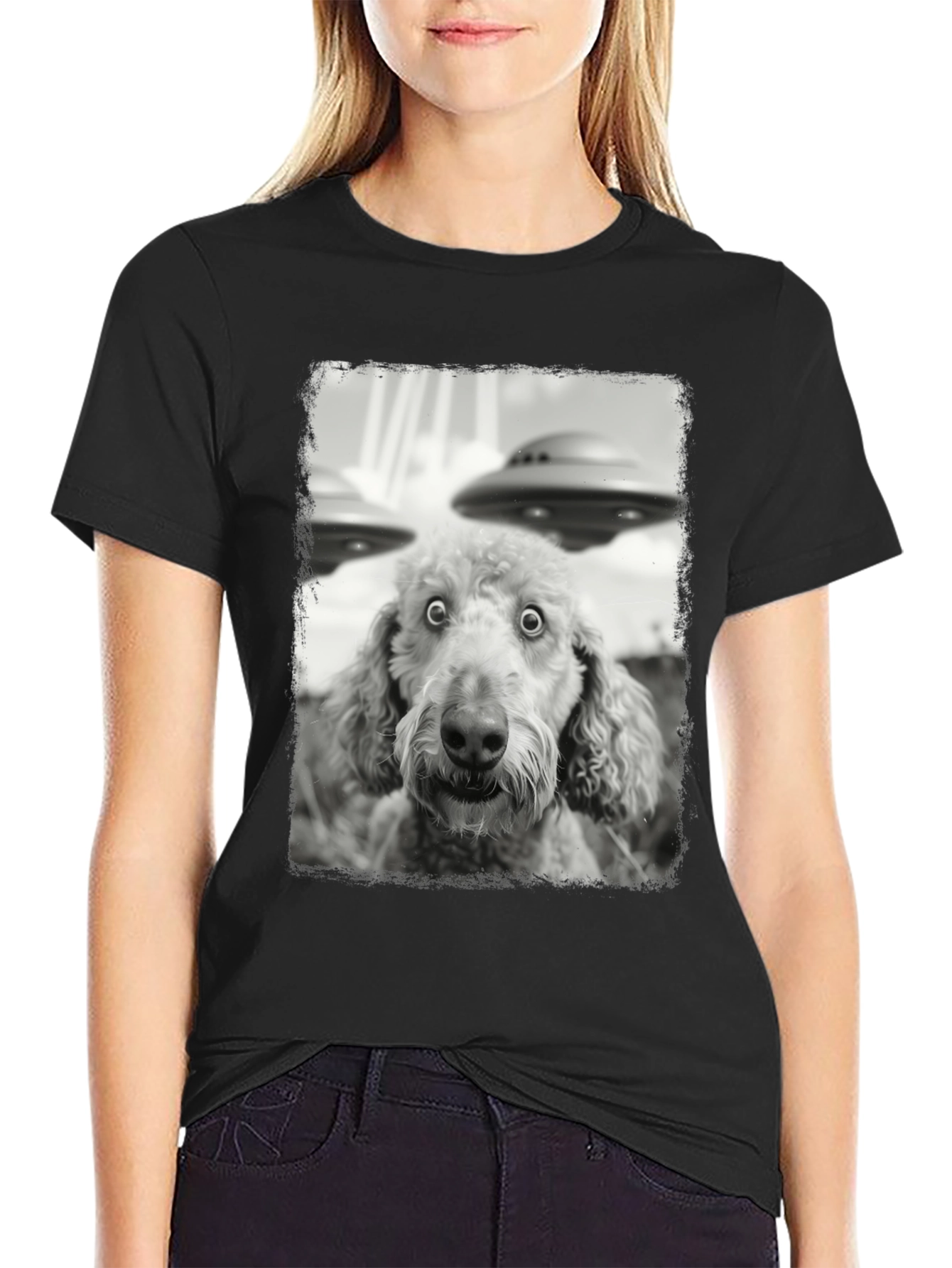 Alien Invasion Dog T-Shirt
