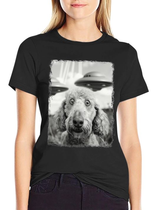 Alien Invasion Dog T-Shirt