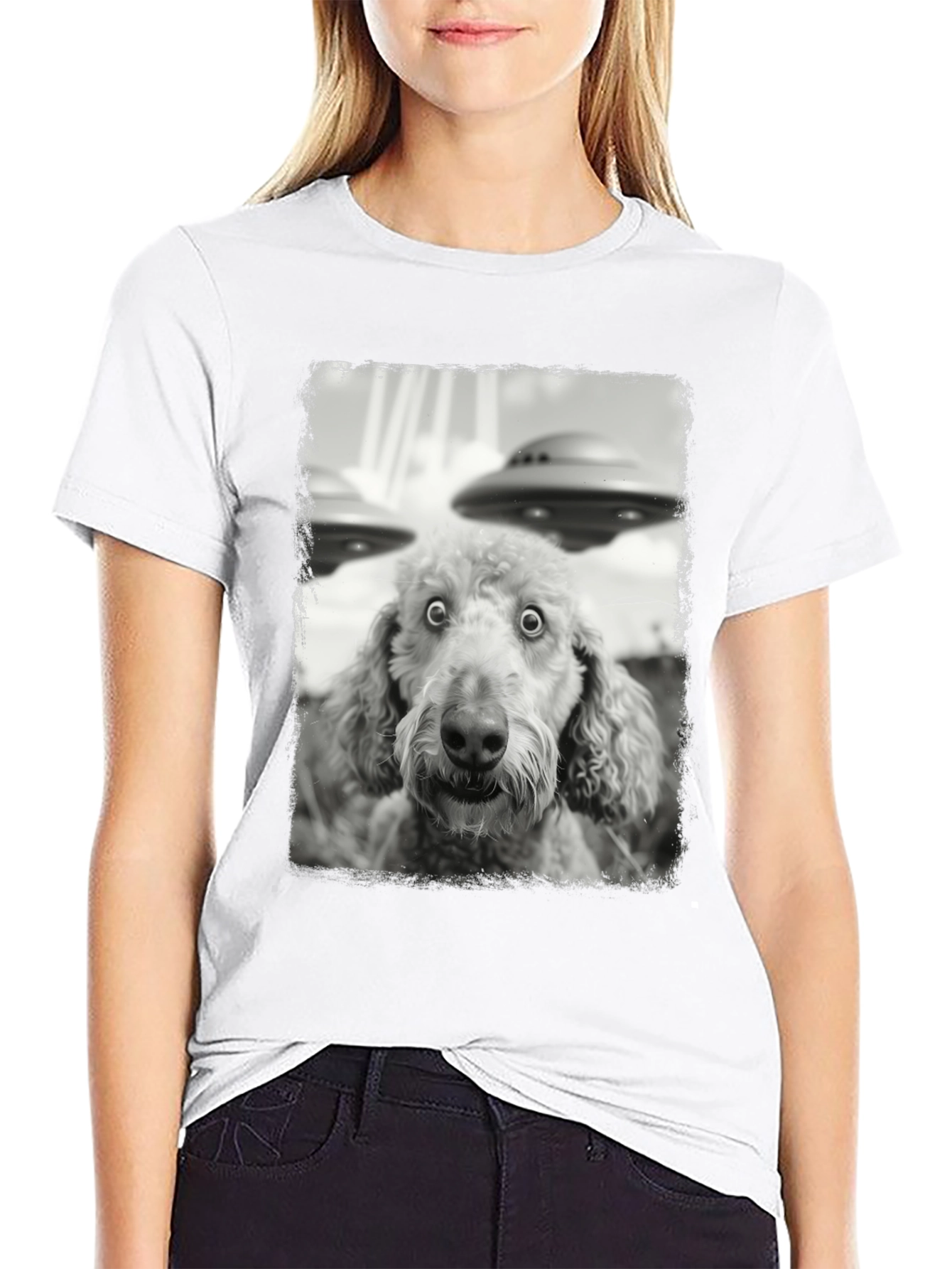 Alien Invasion Dog T-Shirt