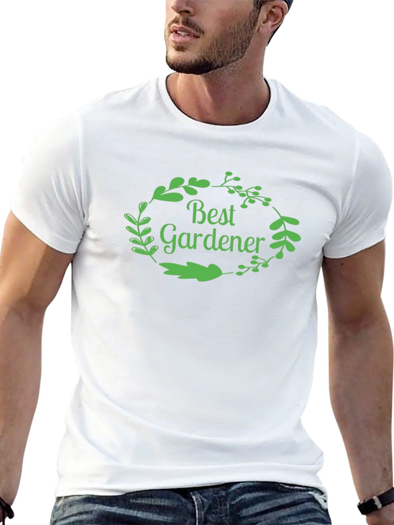 Best Gardener Black T-Shirt - Gardening Gift