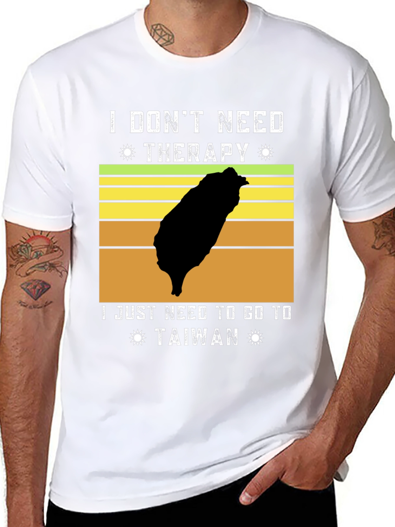 I Dont Need Therapy Taiwan T-Shirt