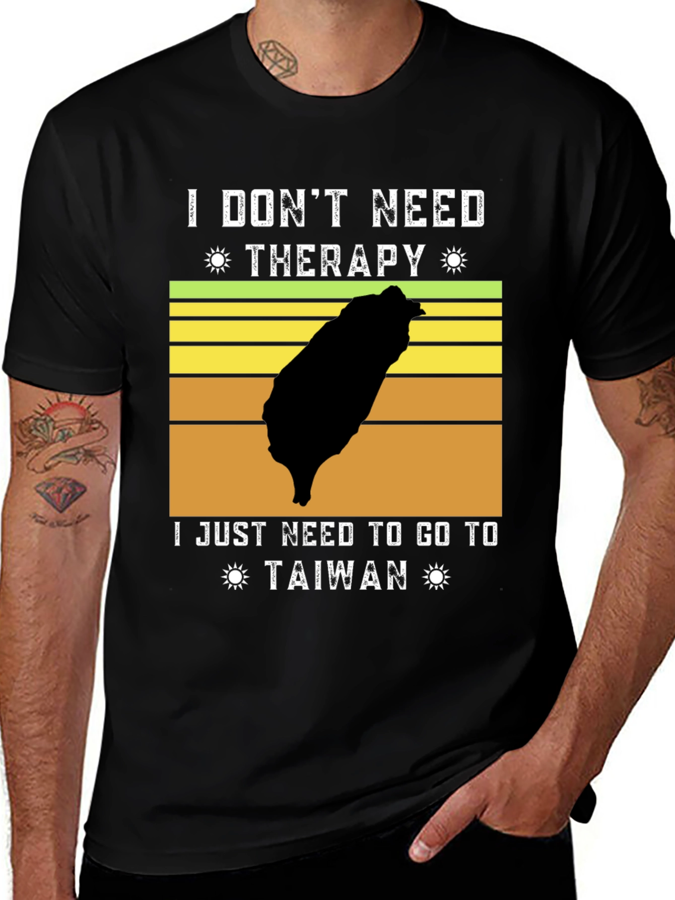 I Dont Need Therapy Taiwan T-Shirt