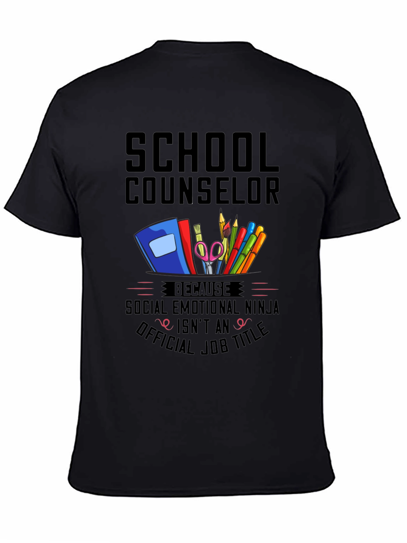 School Counselor Social Emotional Ninja Graphic Tee