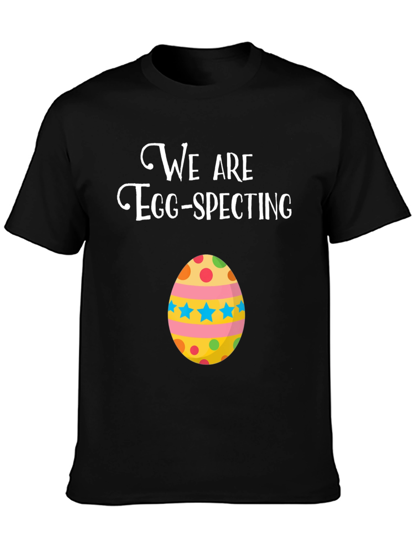 We Are Egg-Specting Funny Easter Pregnancy Shirt