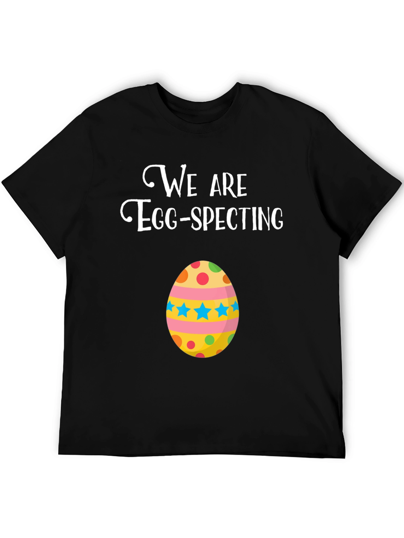 We Are Egg-Specting Funny Easter Pregnancy Shirt