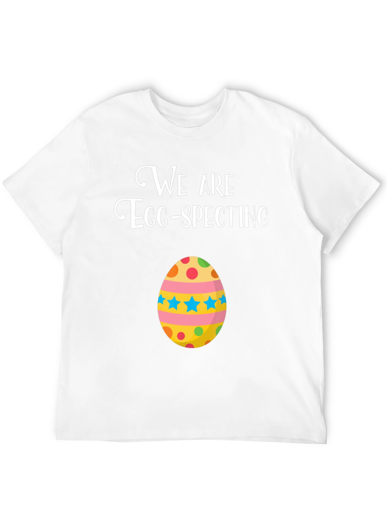 We Are Egg-Specting Funny Easter Pregnancy Shirt