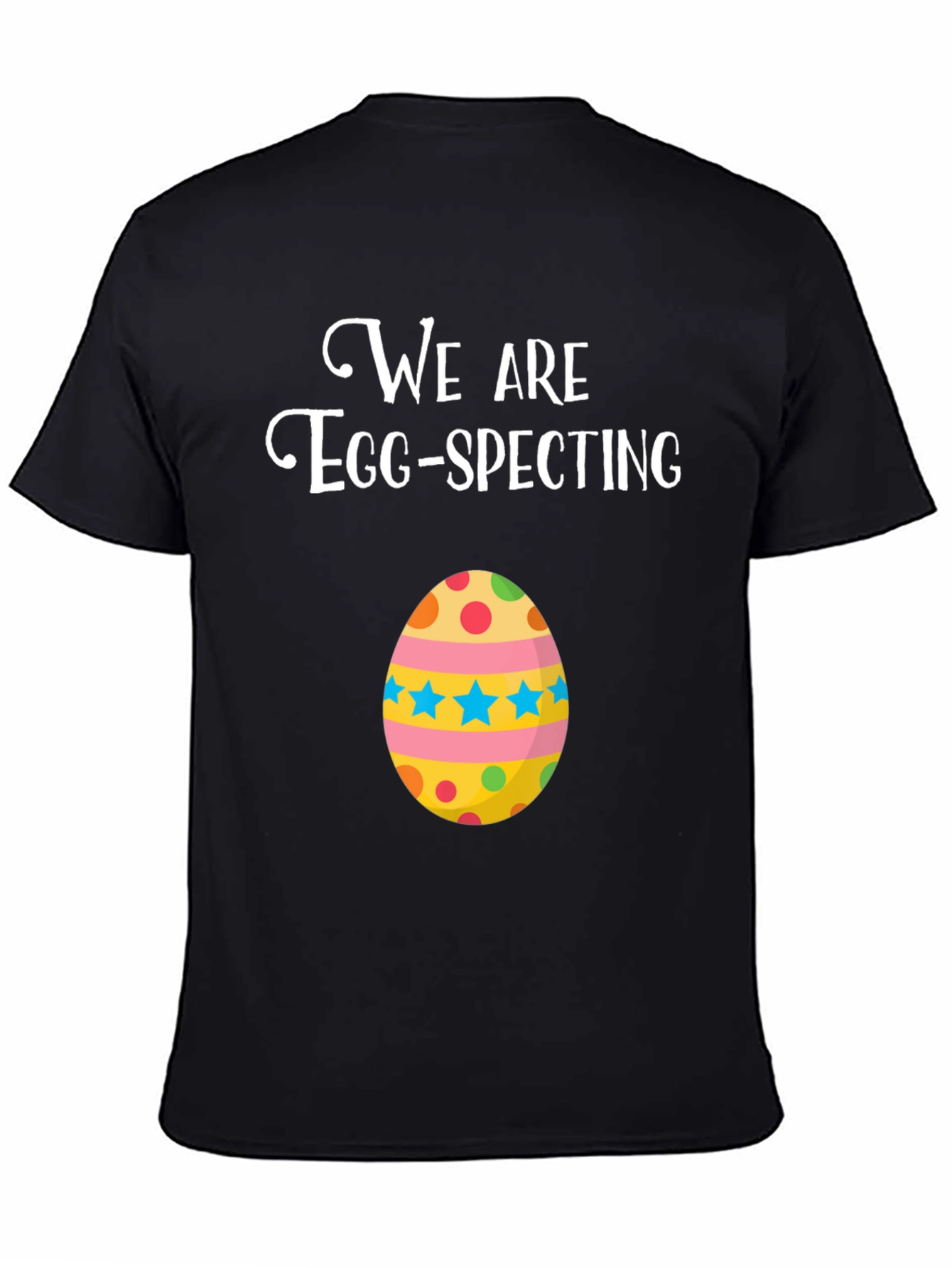 We Are Egg-Specting Funny Easter Pregnancy Shirt