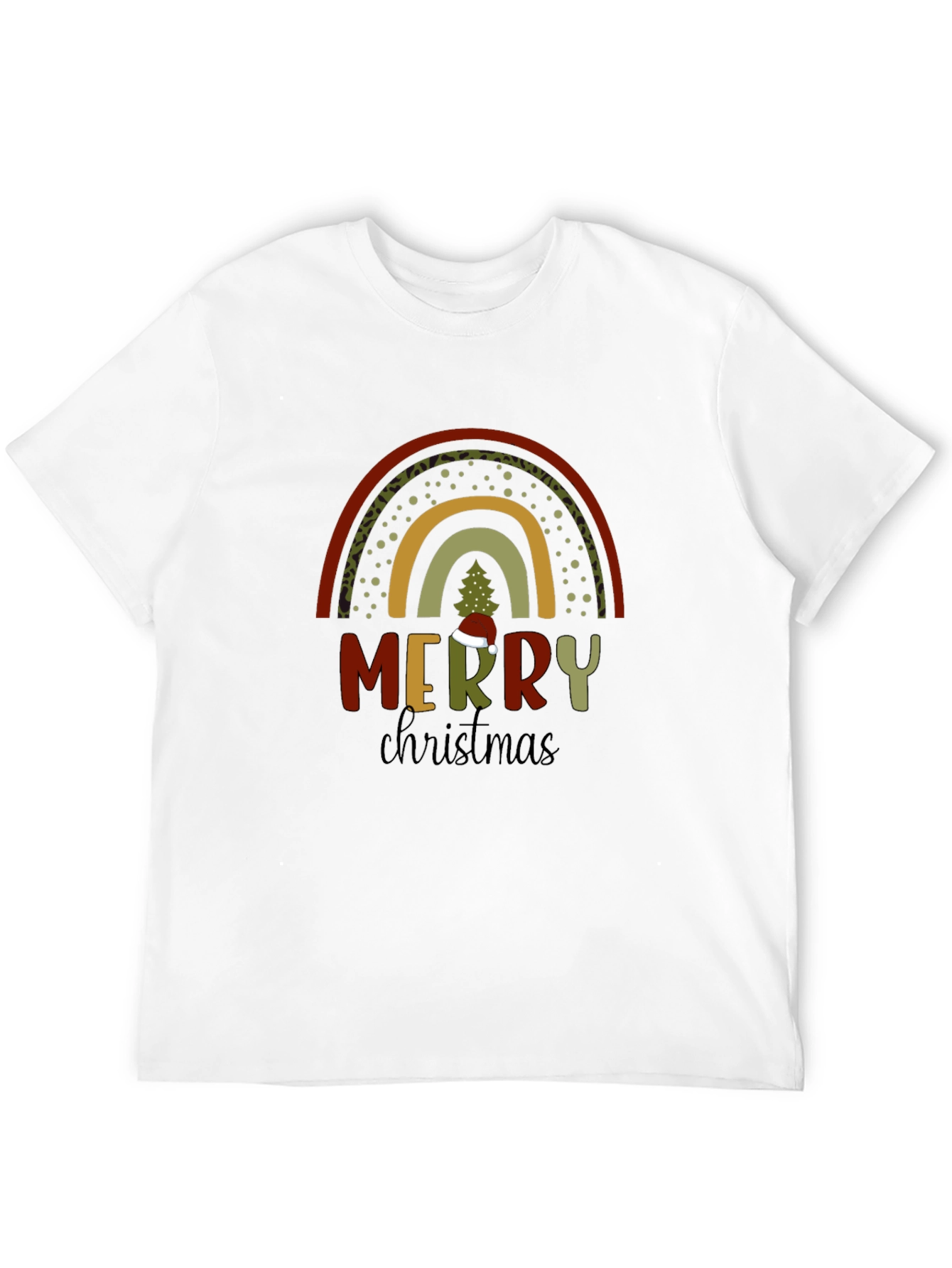 Merry Christmas Rainbow T-Shirt