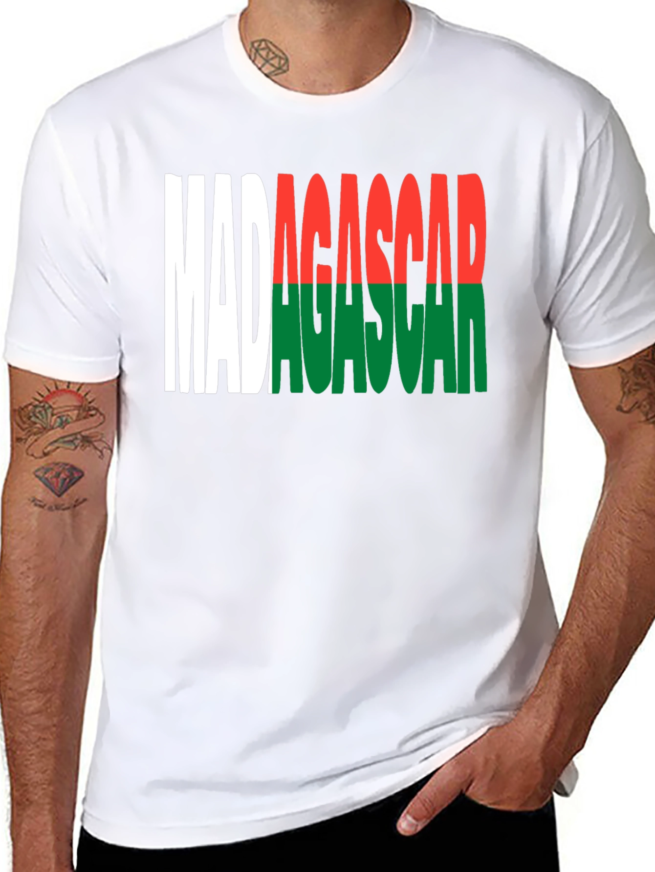 Madagascar Flag T-Shirt - Country Pride Tee