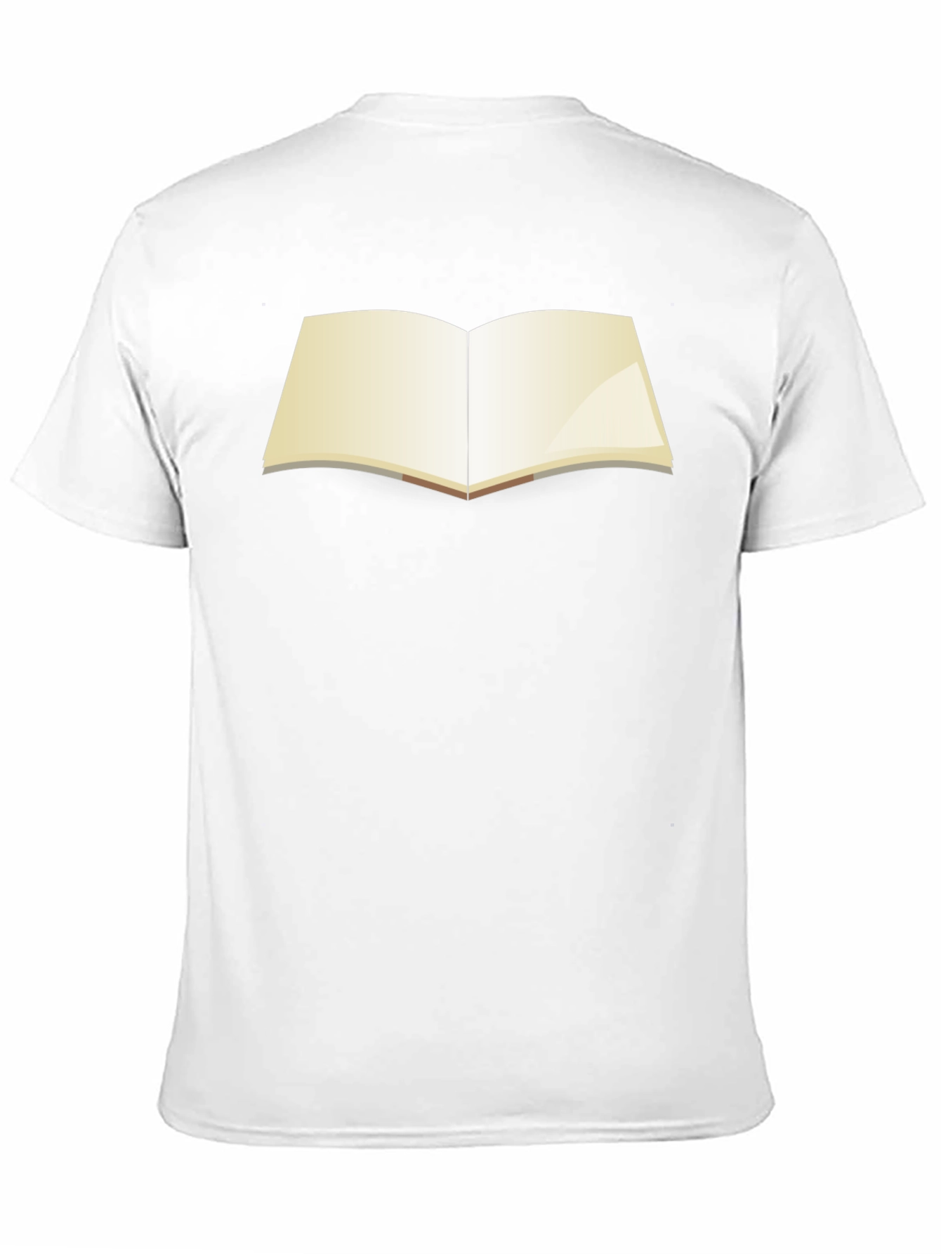 Open Book Graphic T-Shirt - Black Unisex Tee
