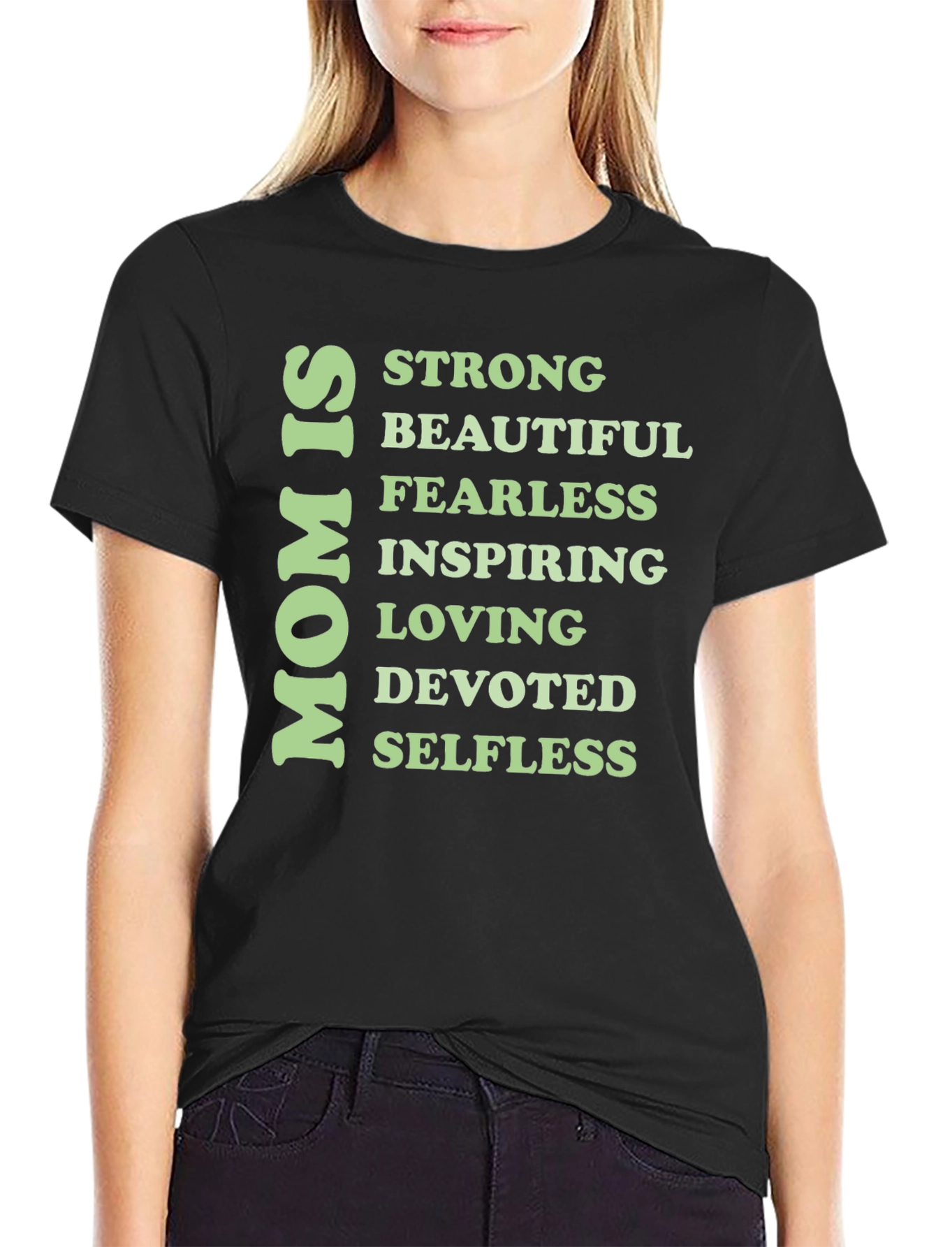 Mom Is Strong T-Shirt - Mothers Day Gift