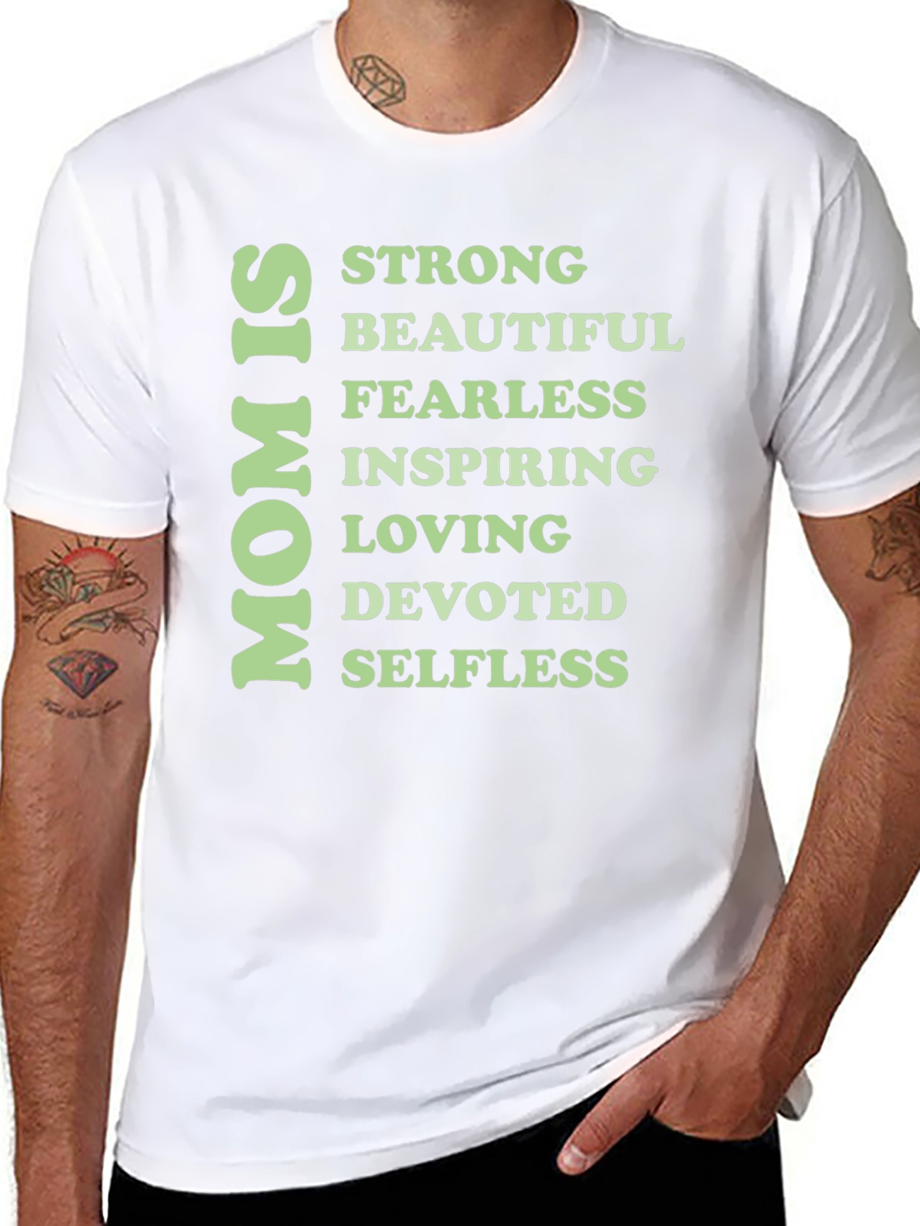 Mom Is Strong T-Shirt - Mothers Day Gift