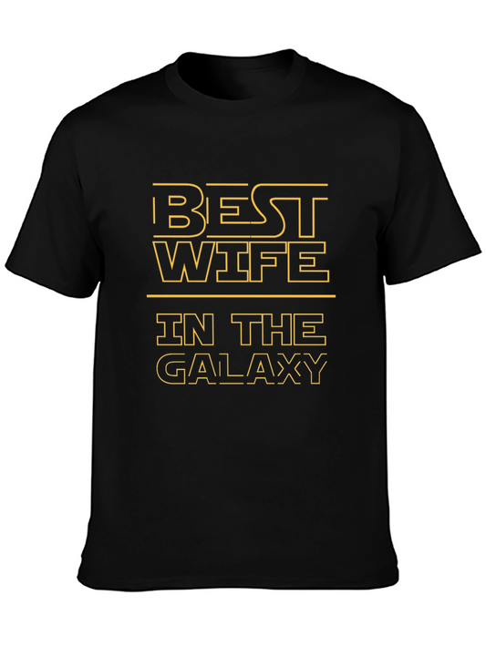Best Wife in the Galaxy Graphic T-Shirt