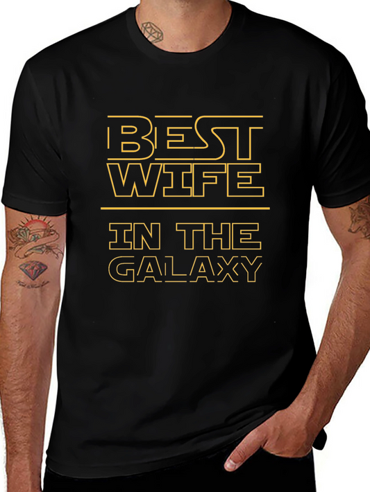 Best Wife in the Galaxy Graphic T-Shirt