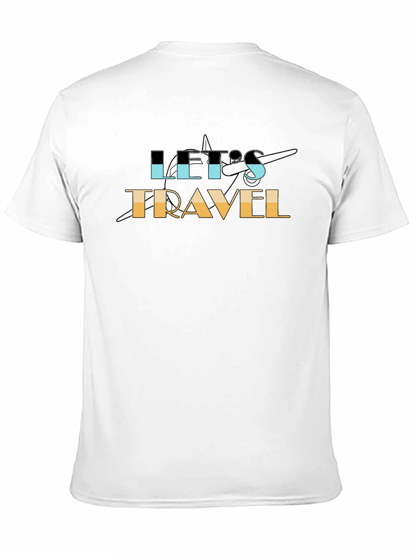Lets Travel Graphic Tee - Adventure Awaits!
