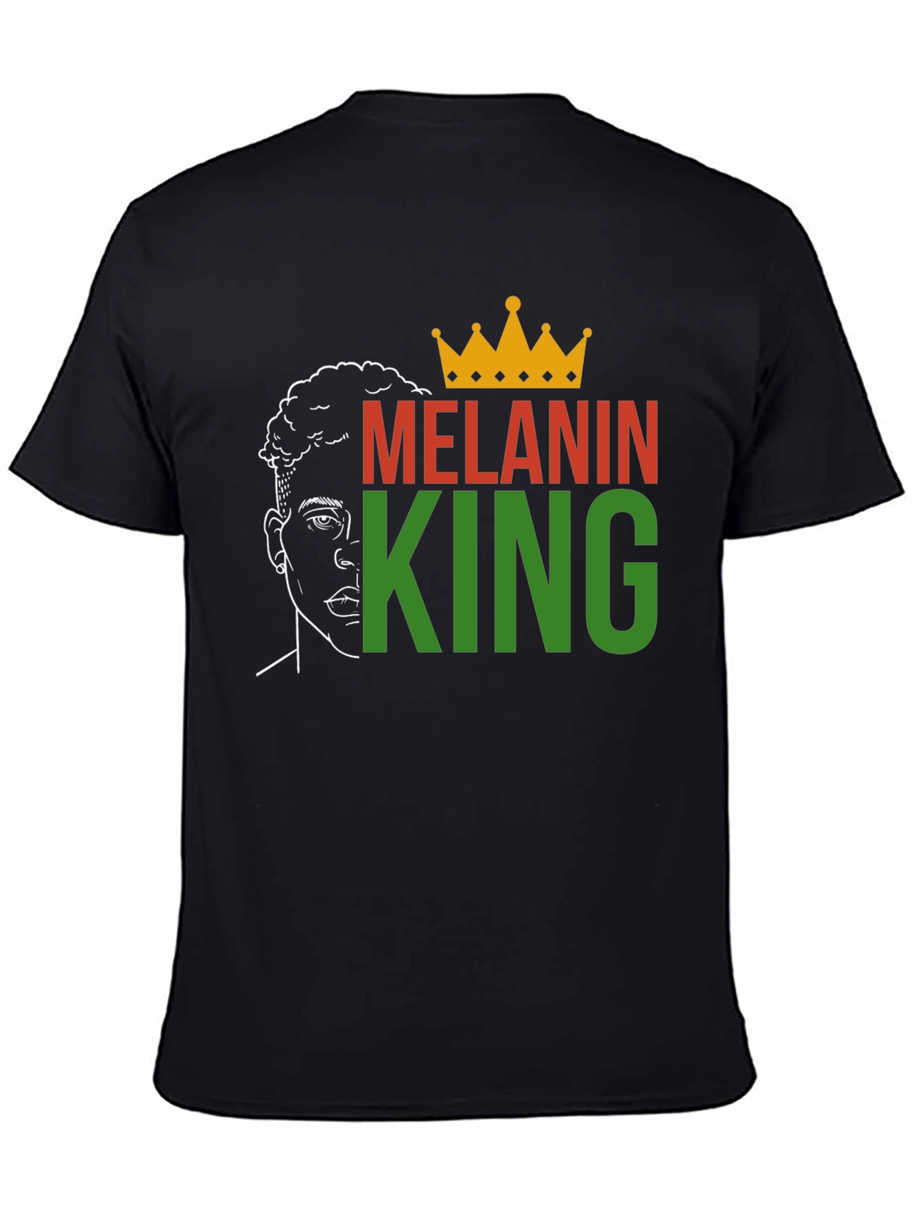 Melanin King Graphic Tee - Black Pride