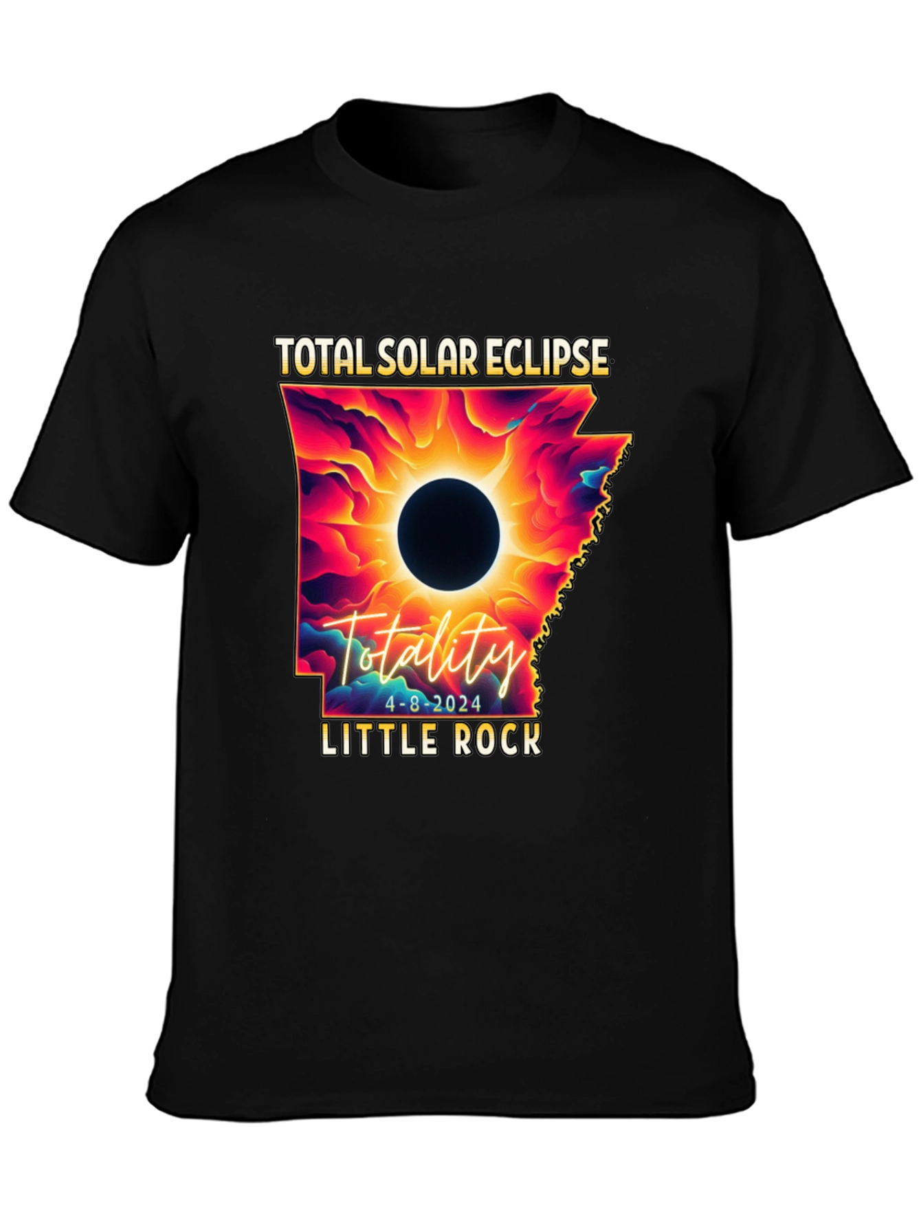 Total Solar Eclipse Arkansas 2024 T-Shirt