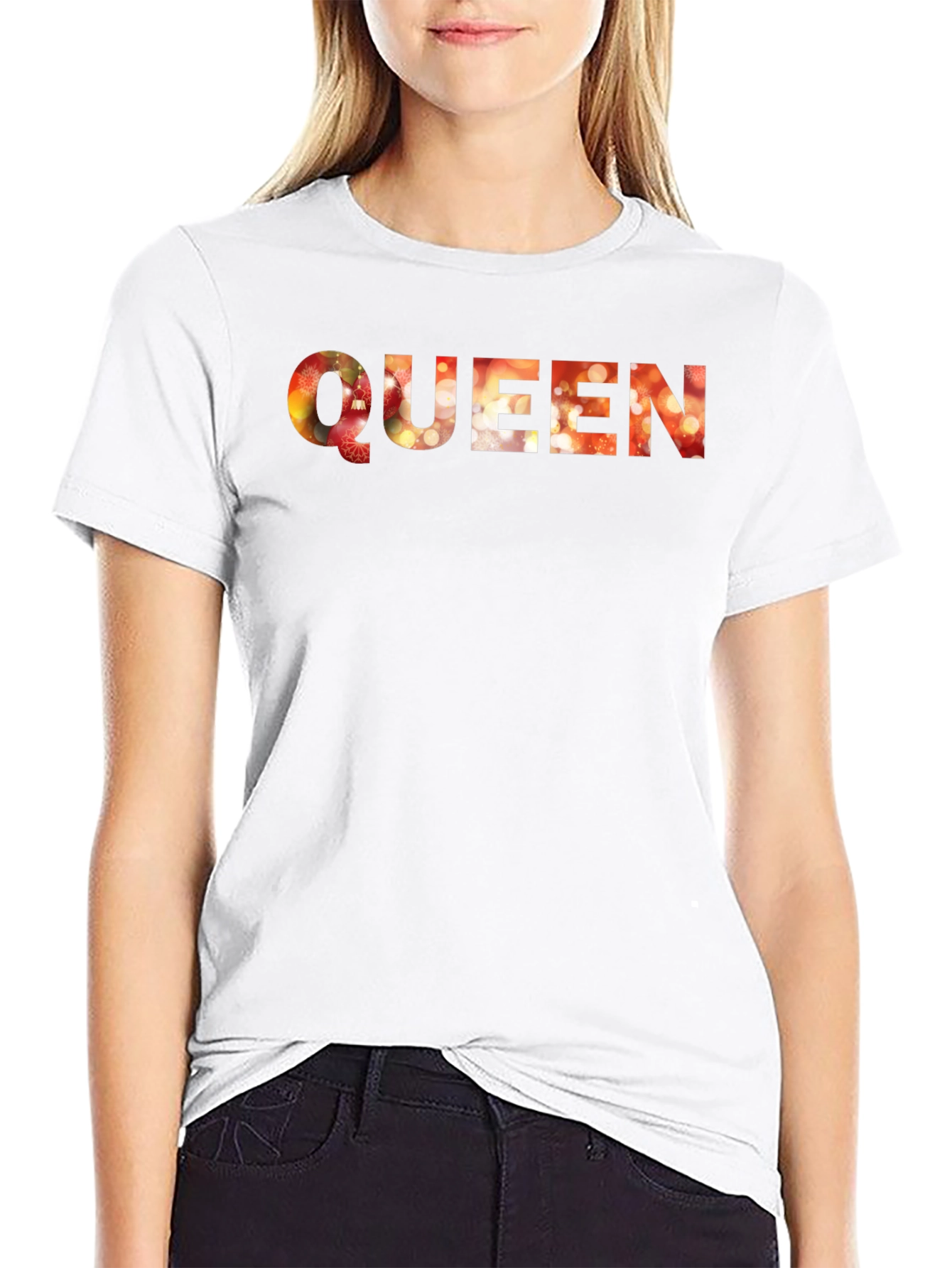 Queen Graphic Tee - Stylish Black T-Shirt