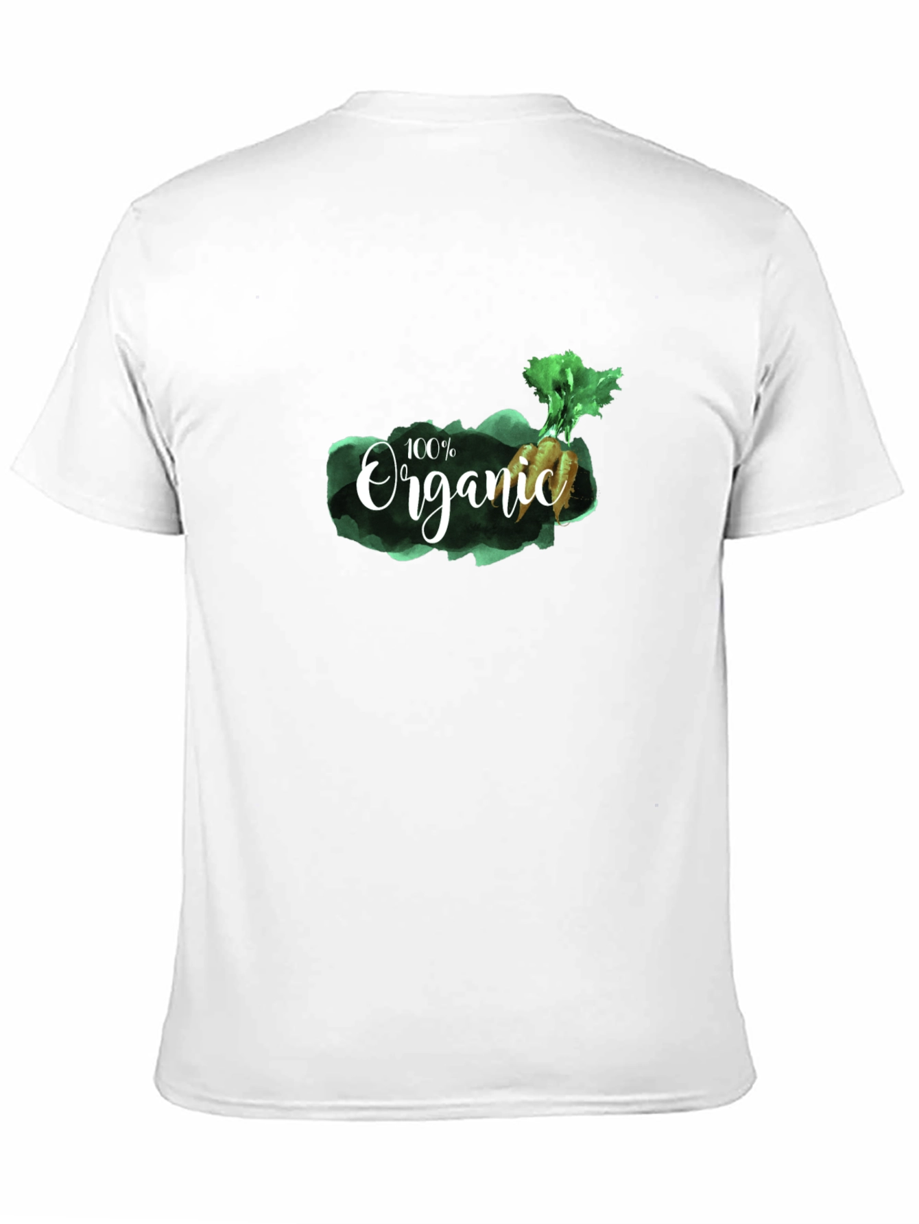 Organic Graphic T-Shirt - Mens Black Tee