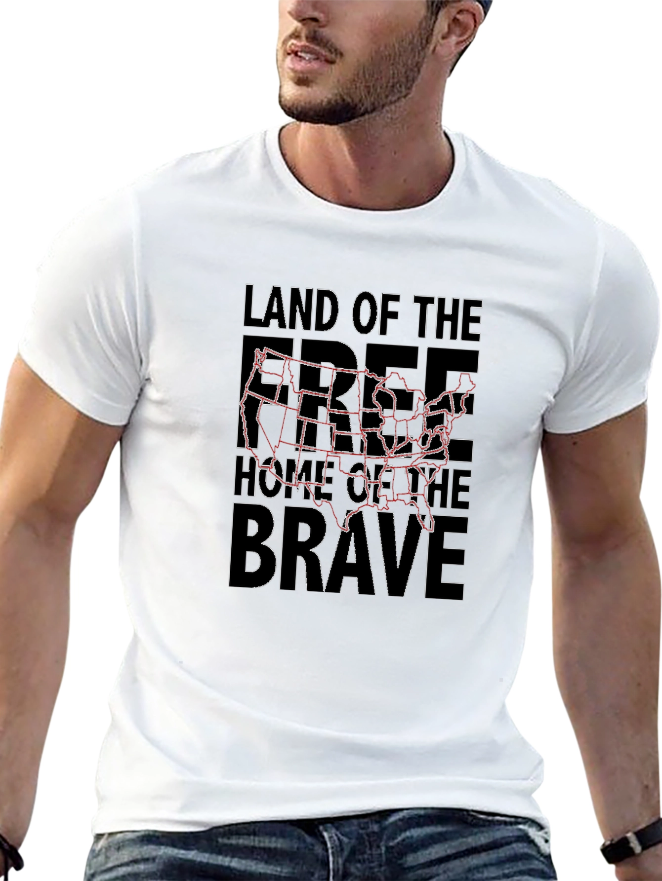 Land of the Free Graphic Tee