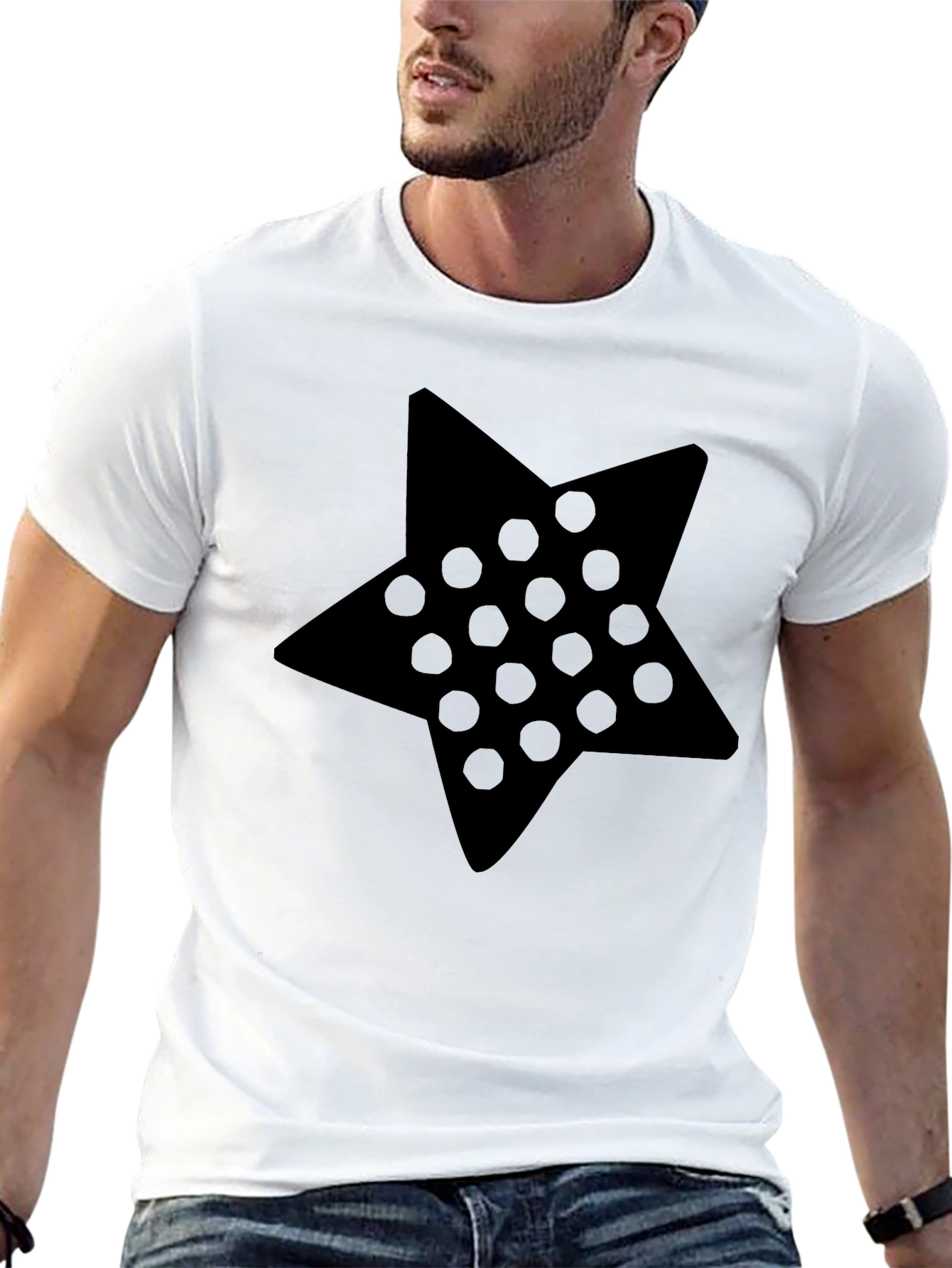 Star Graphic Tee - Casual Style
