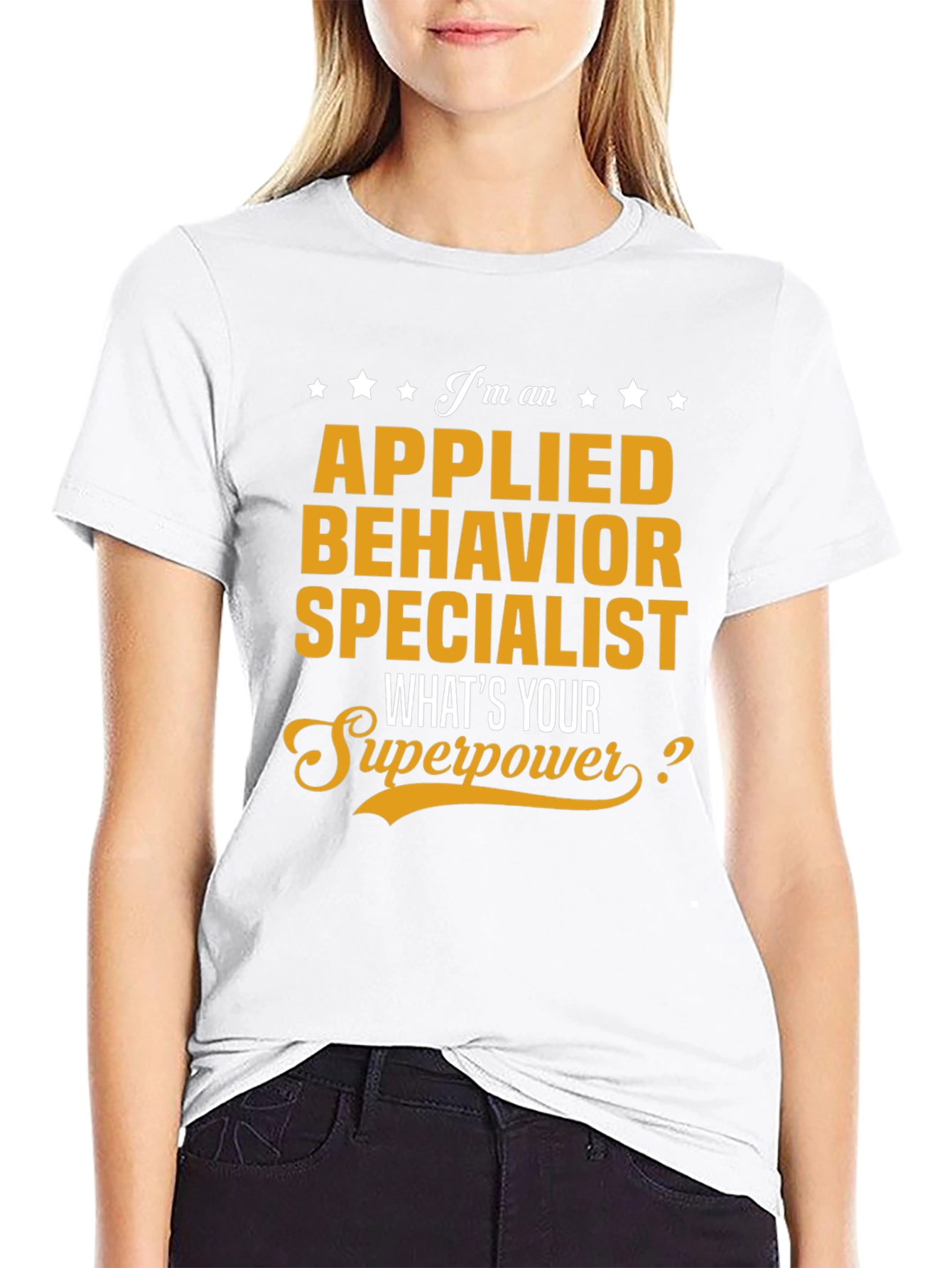 Applied Behavior Specialist Superpower T-Shirt