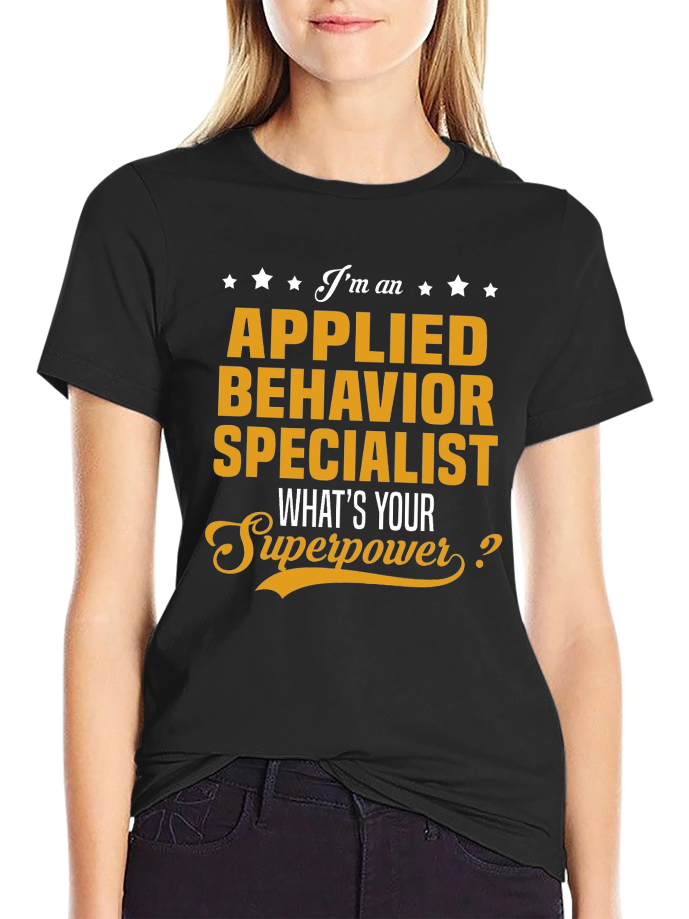 Applied Behavior Specialist Superpower T-Shirt