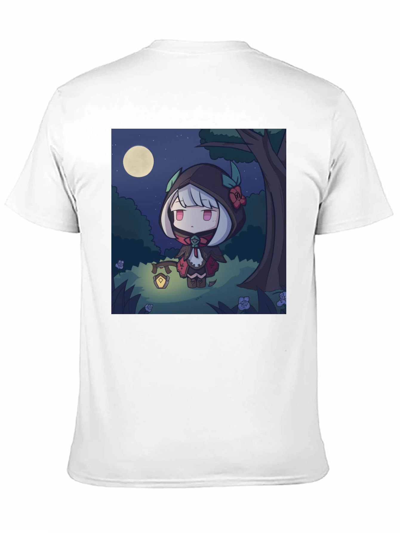 Anime Girl in Forest T-Shirt