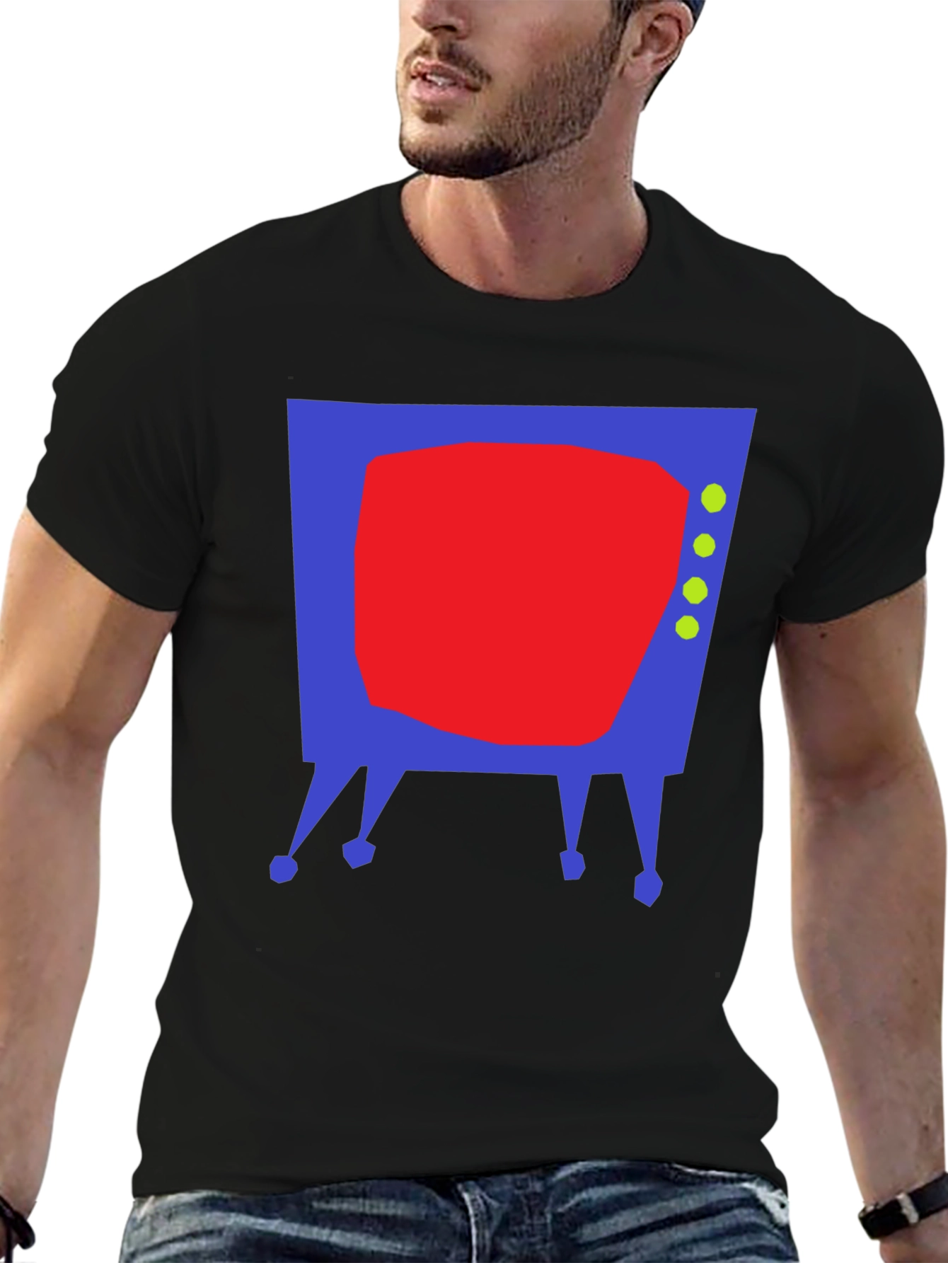 Retro TV Graphic T-Shirt - Cool and Unique Design
