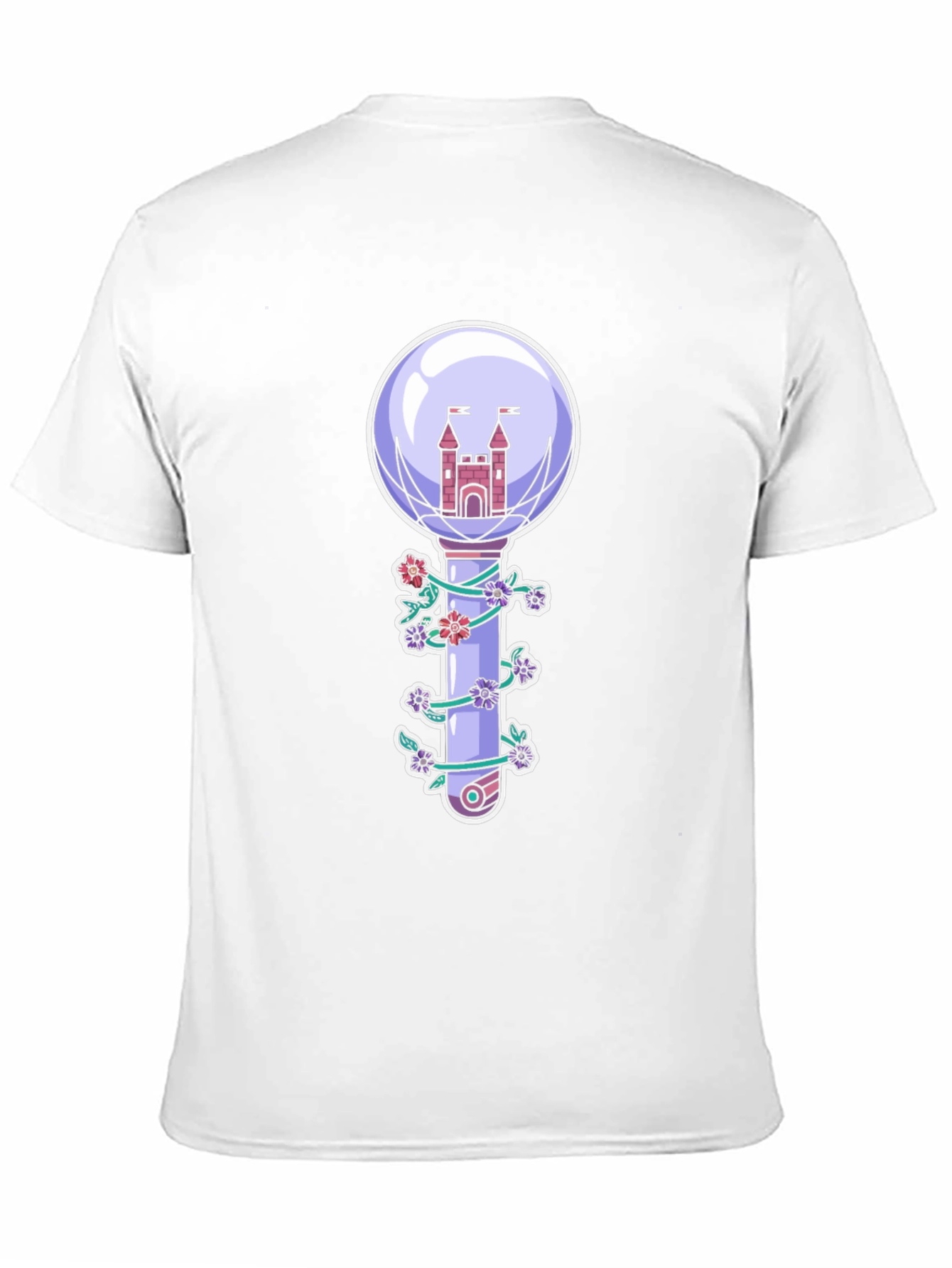 Castle Lightstick Graphic Tee - Black