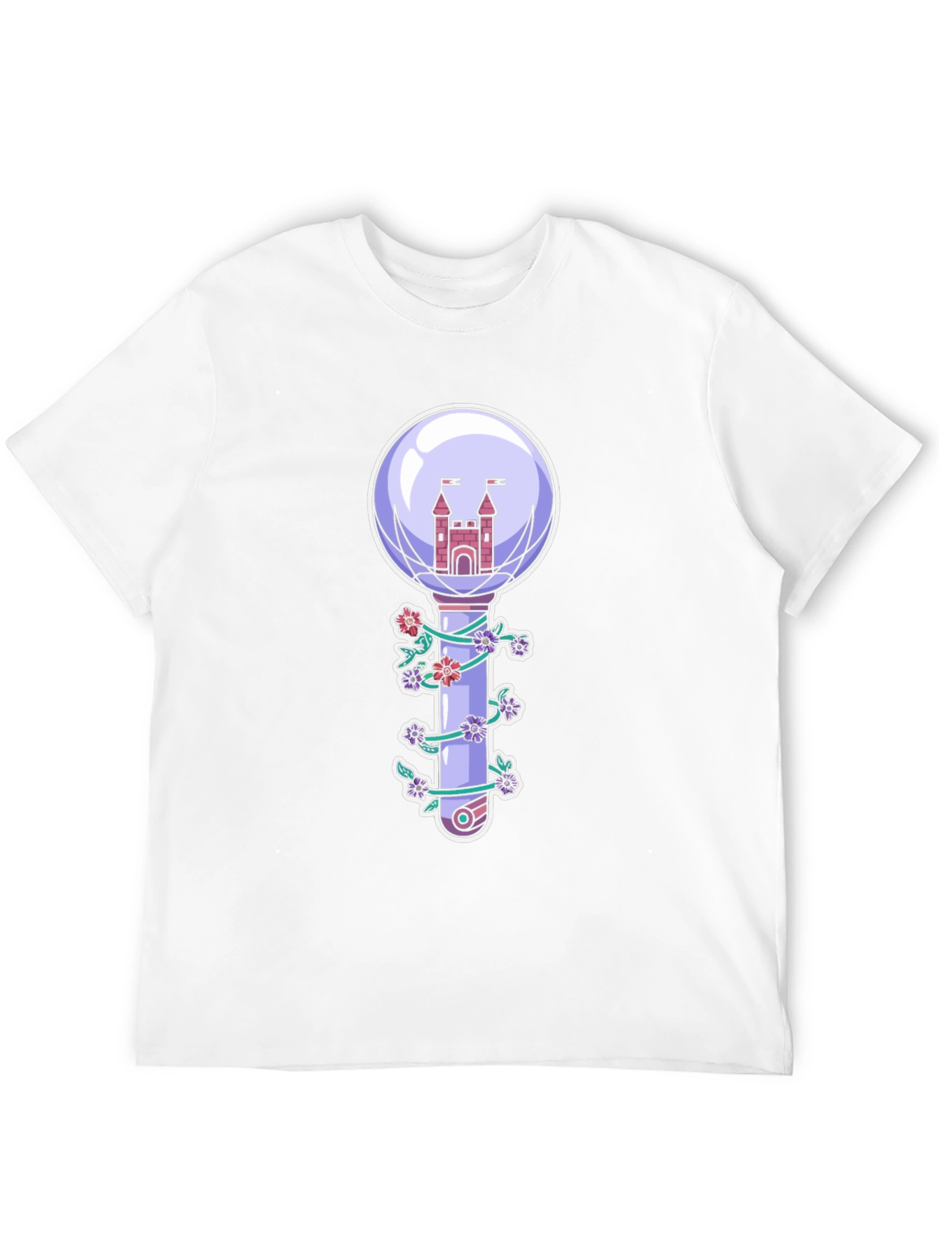 Castle Lightstick Graphic Tee - Black