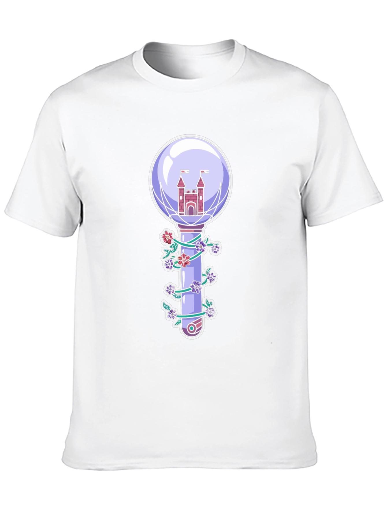 Castle Lightstick Graphic Tee - Black
