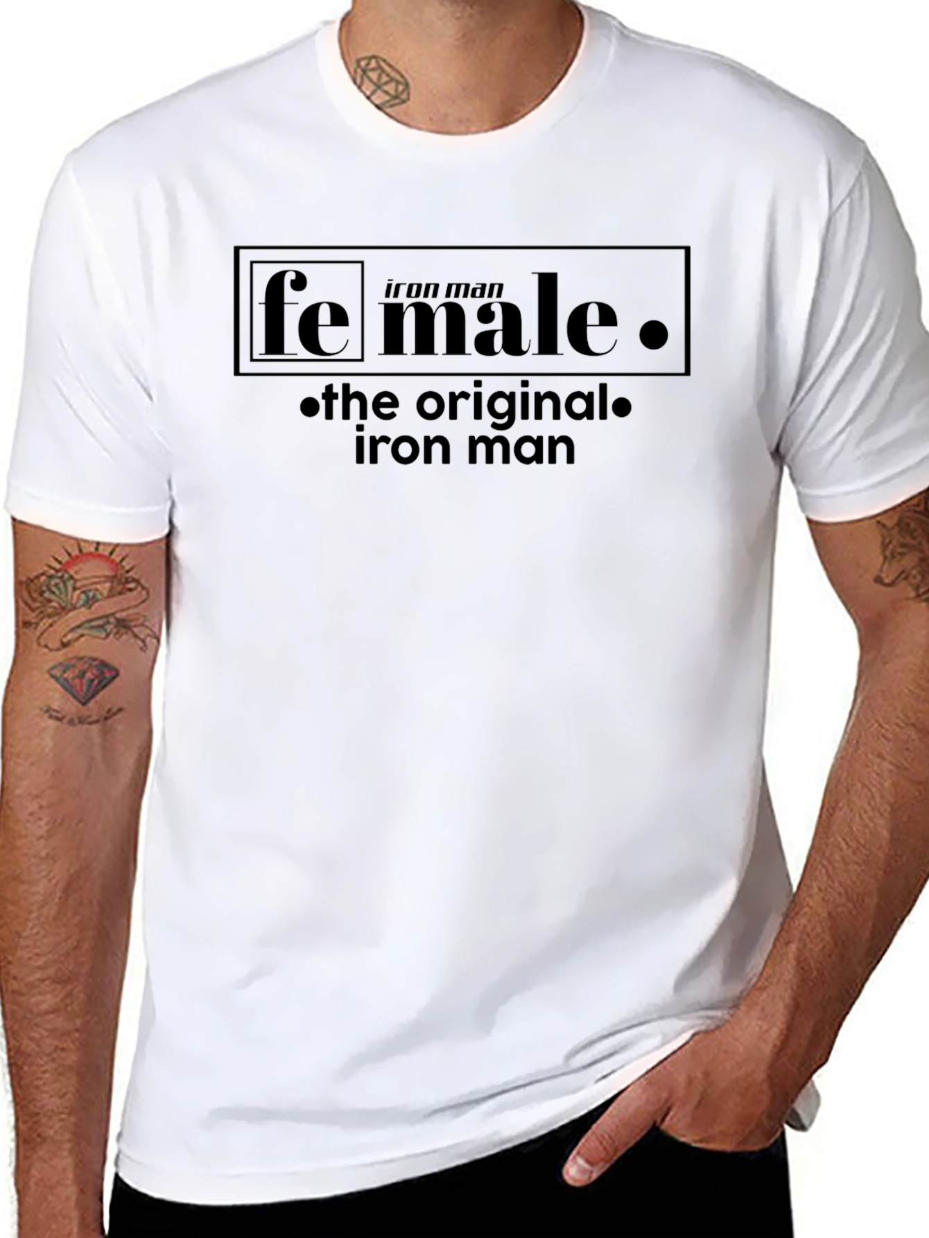 Fe Male - The Original Iron Man T-Shirt