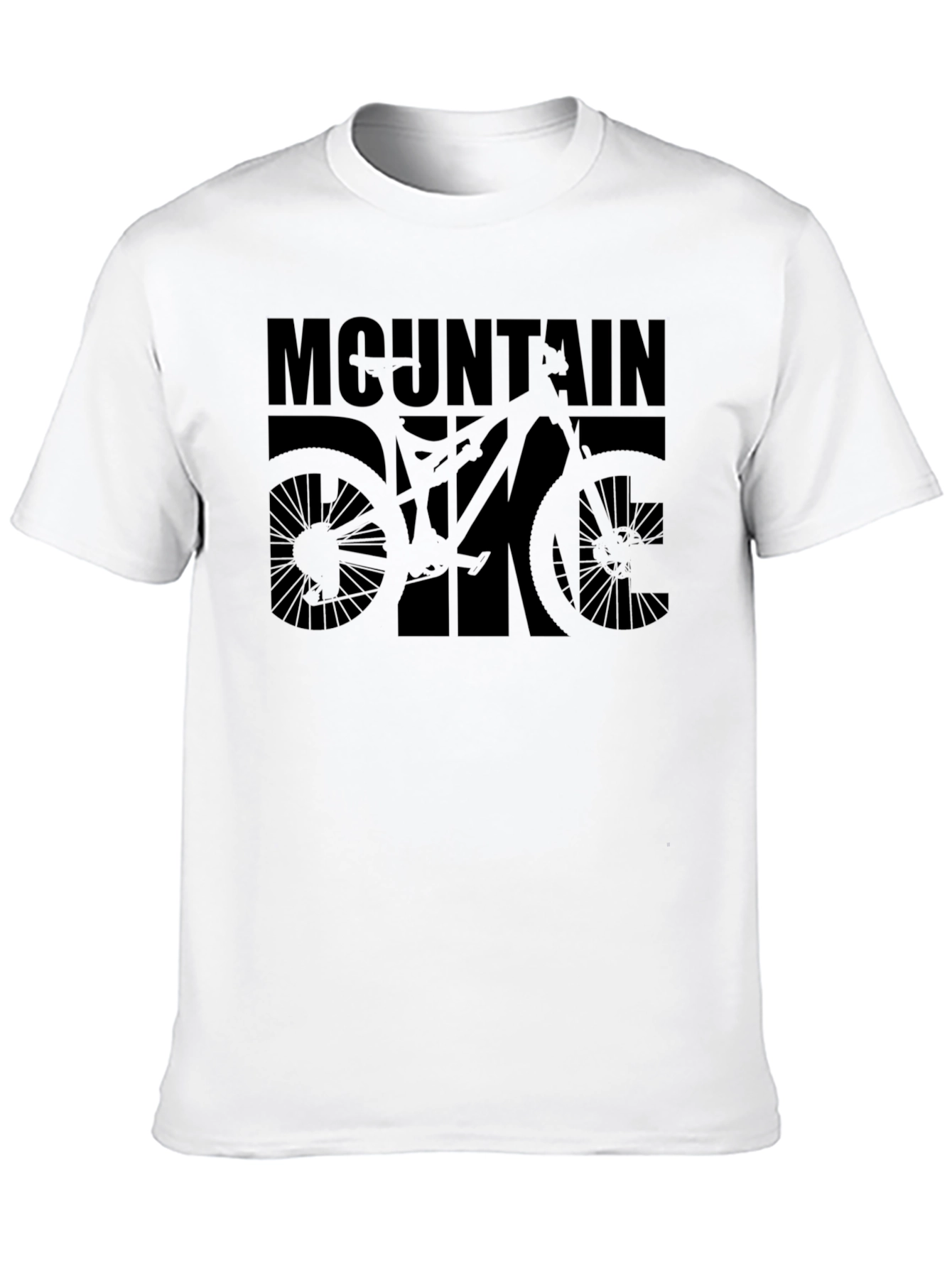 Mountain Bike Graphic Tee - Black