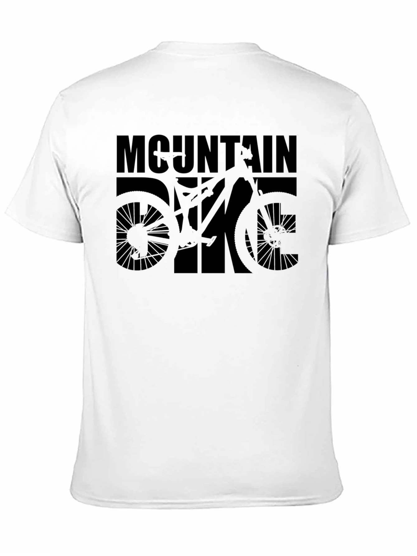 Mountain Bike Graphic Tee - Black
