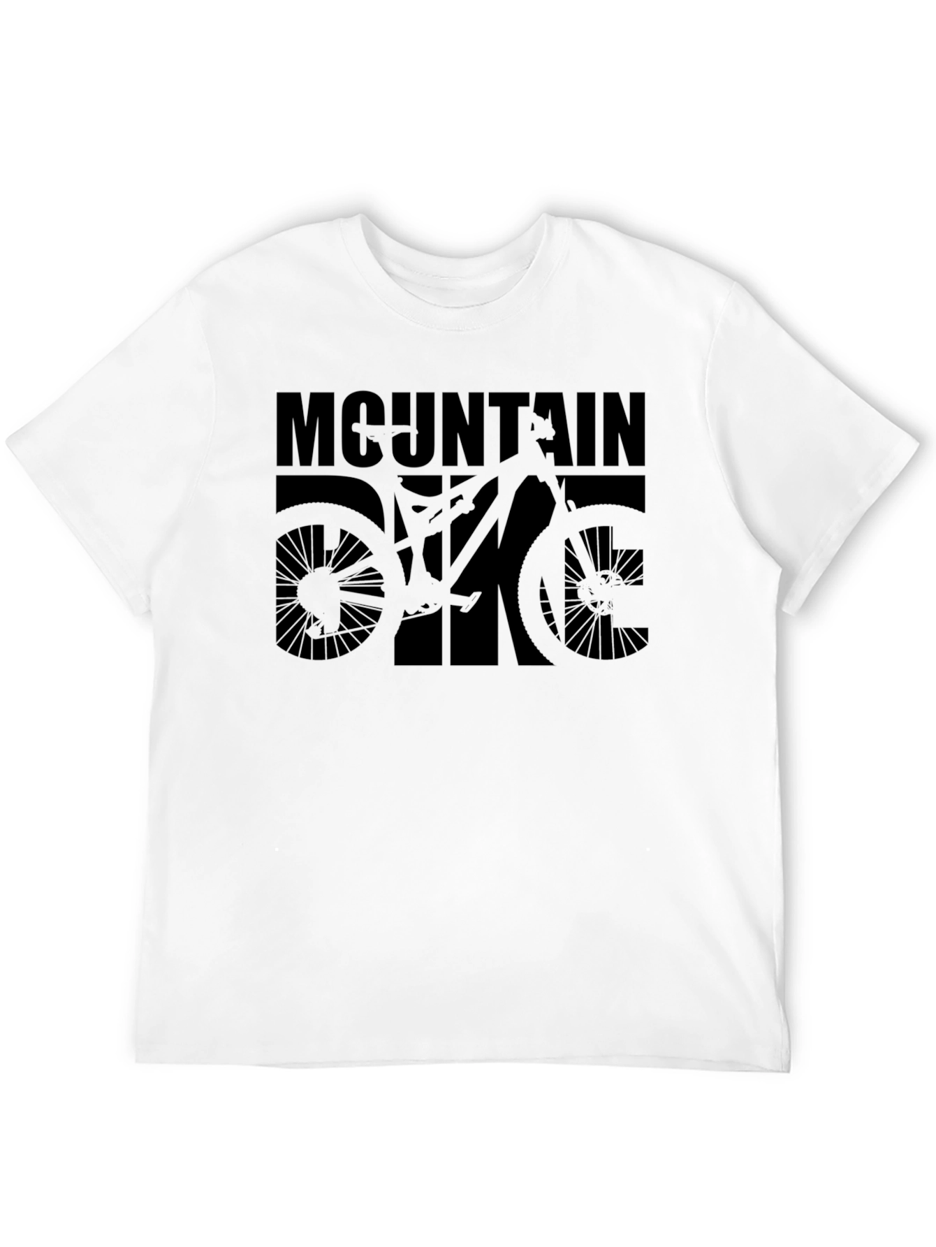 Mountain Bike Graphic Tee - Black