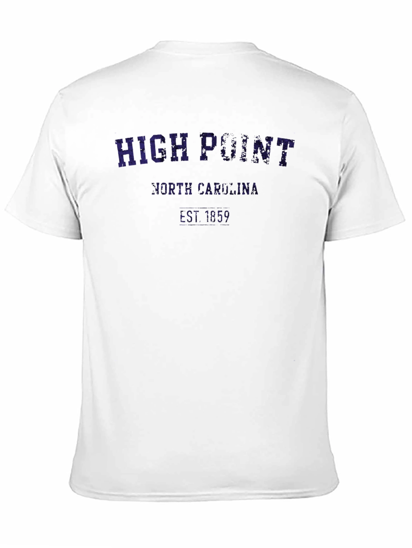 High Point North Carolina Black Graphic T-Shirt