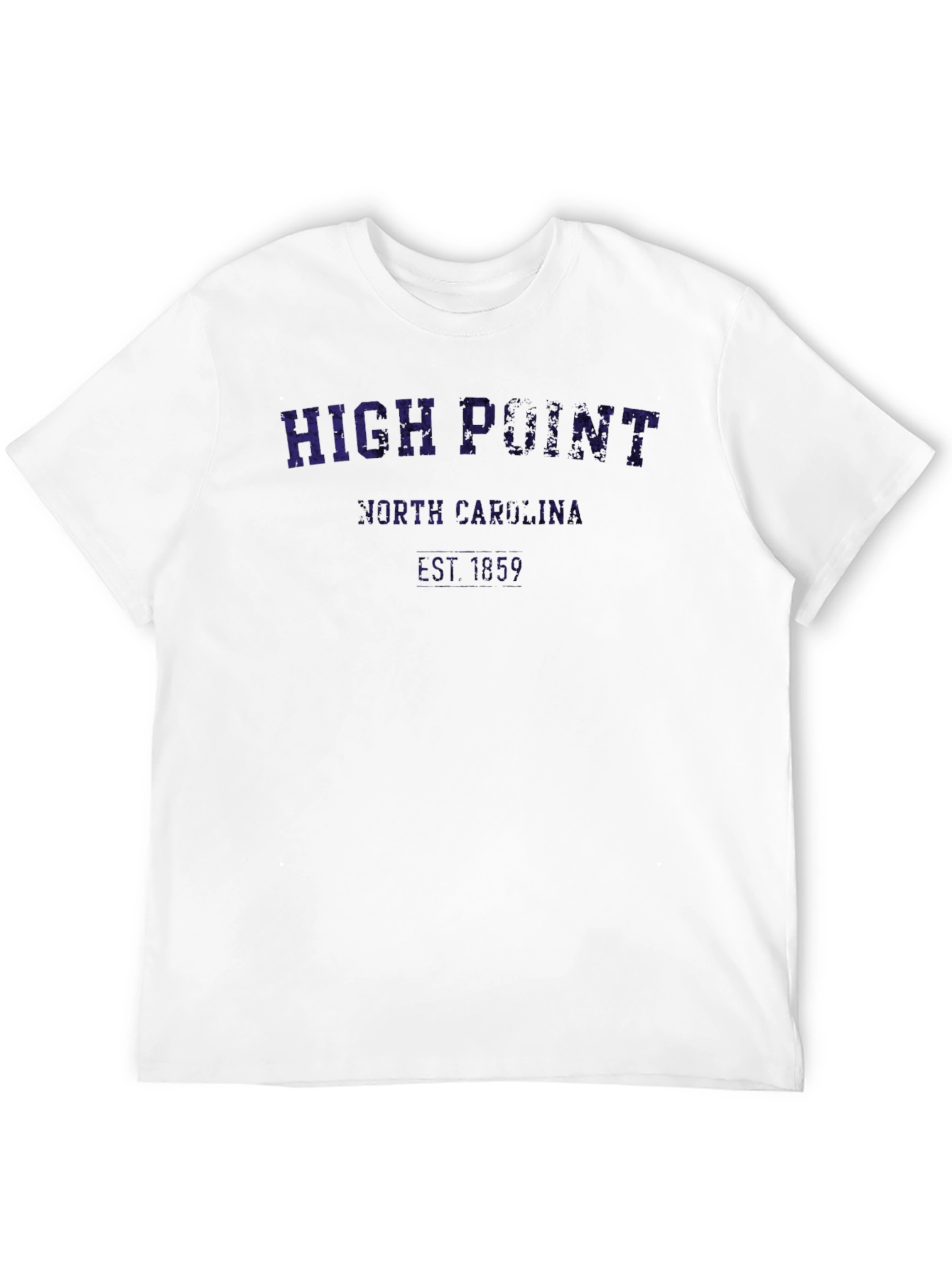 High Point North Carolina Black Graphic T-Shirt
